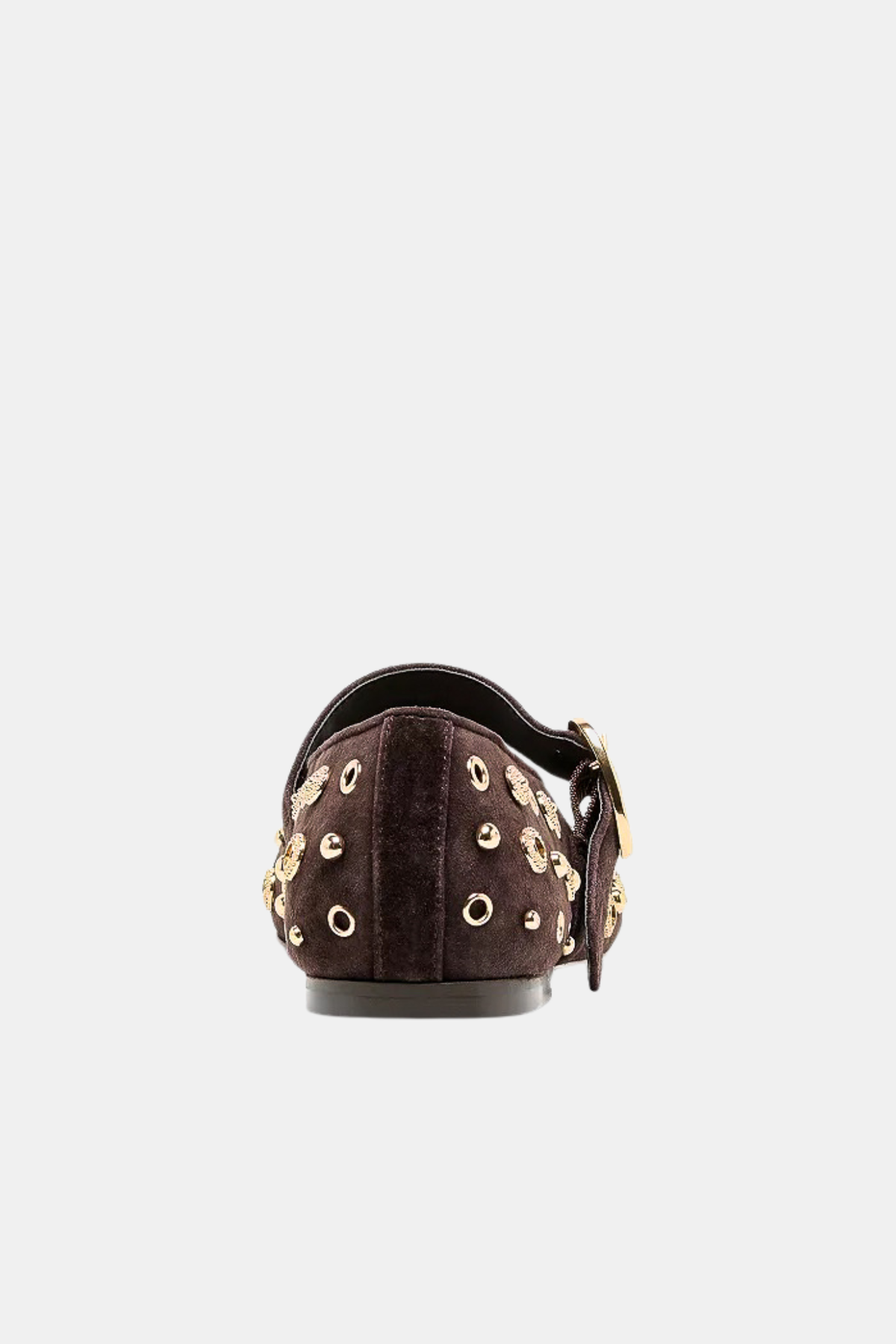 Mella Java Suede Stud Flat