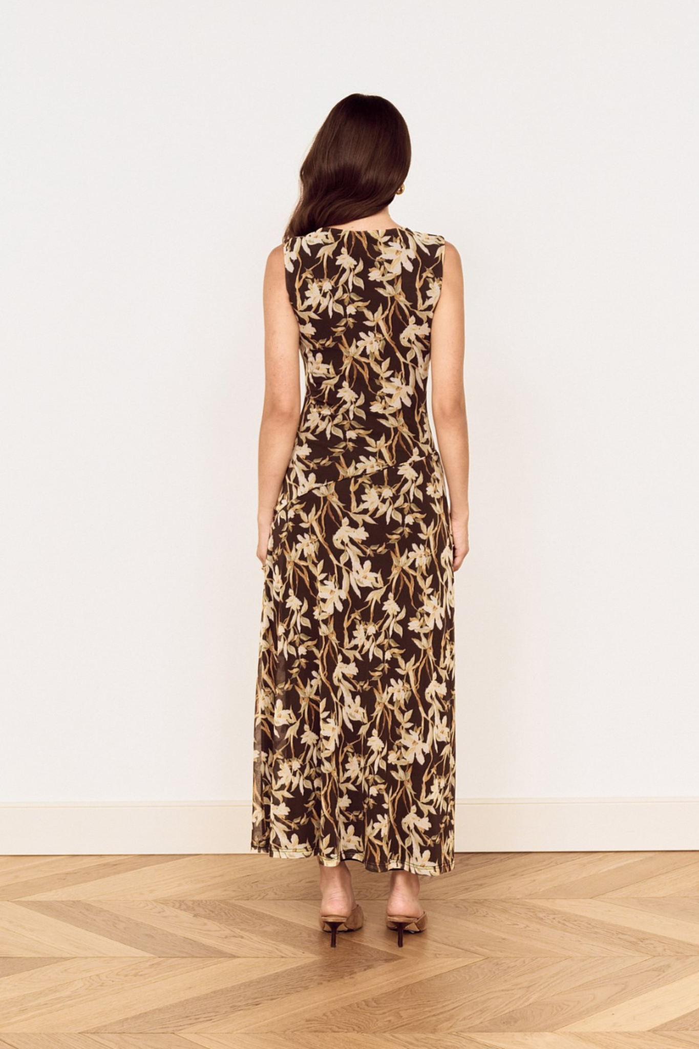 Vega Floral Midi Dress