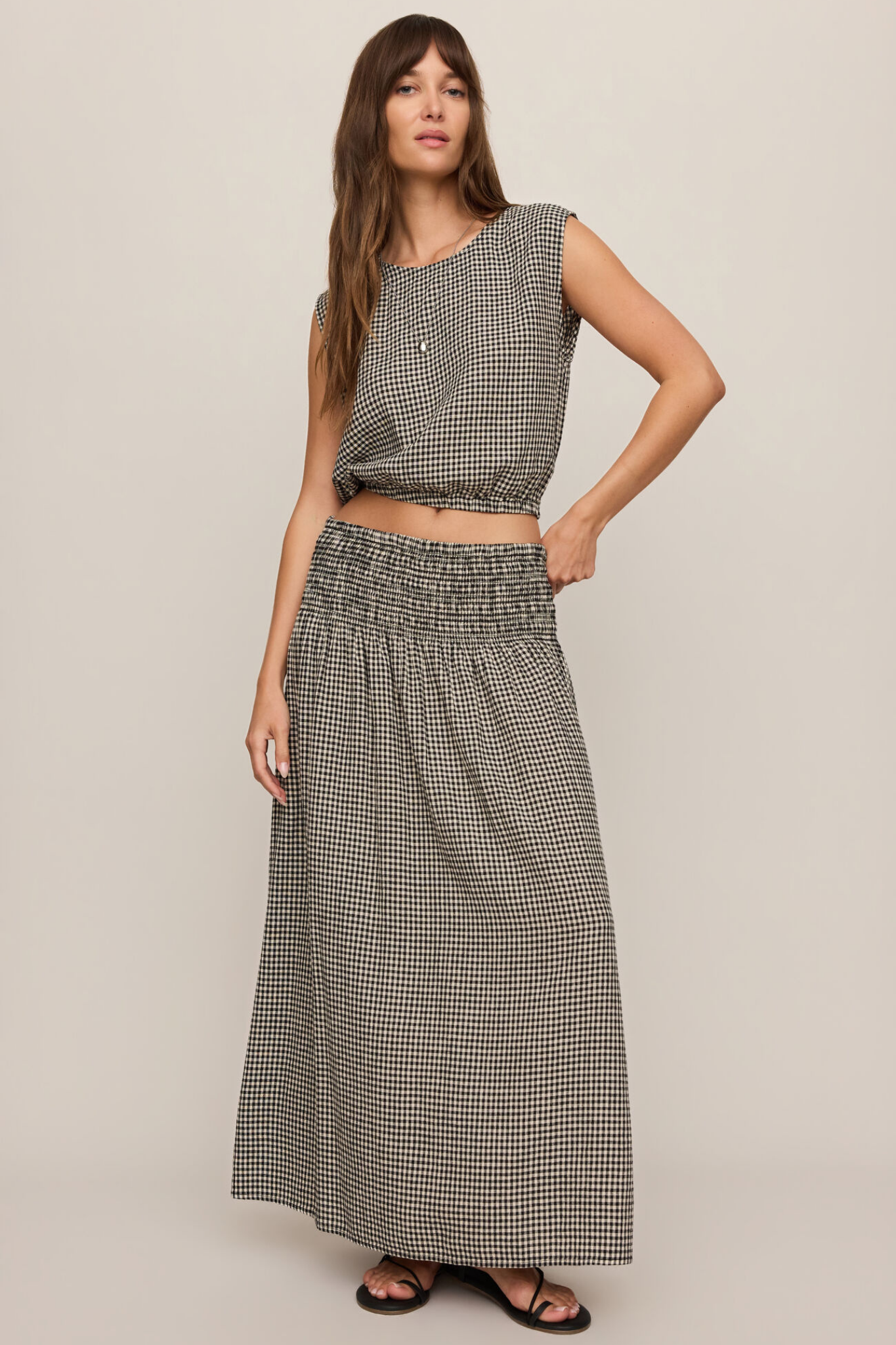 Merit Gingham Tank