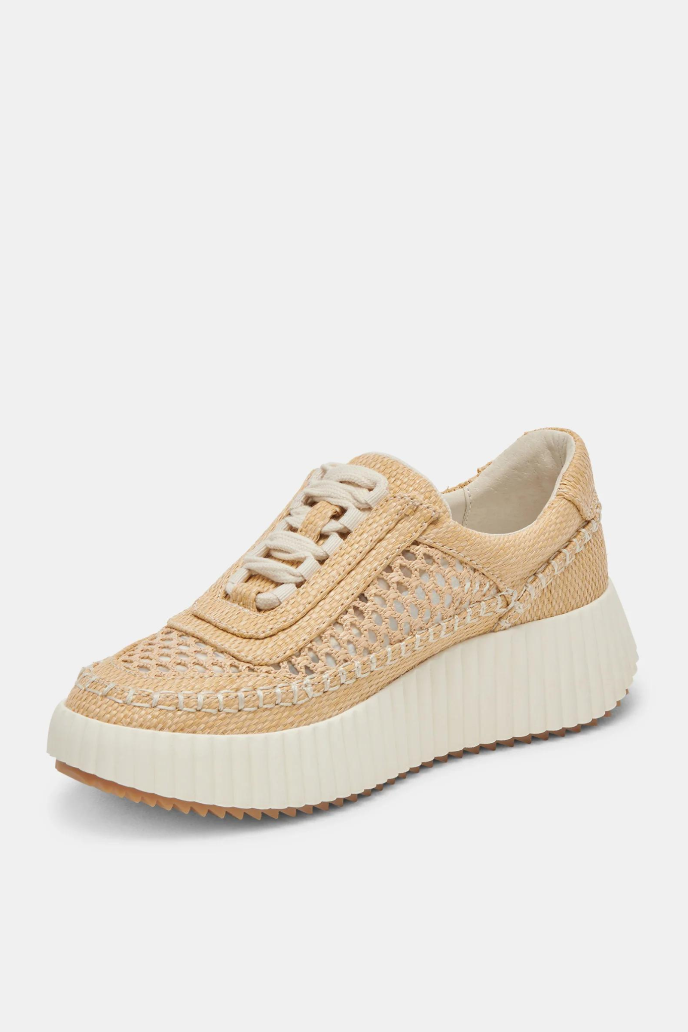 Dolen Natural Raffia Sneaker