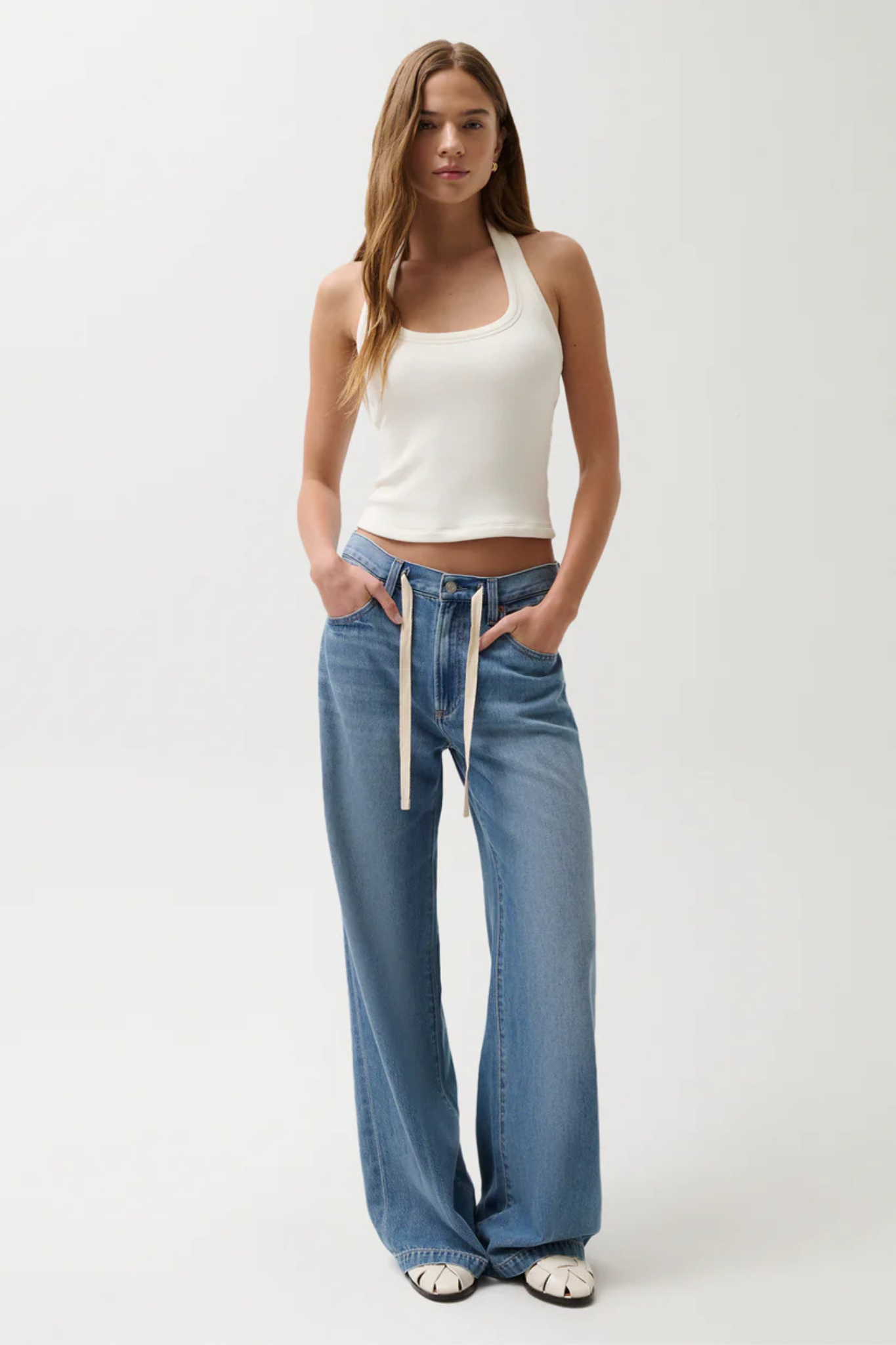 Jadyn Expanse Drawstring Palazzo