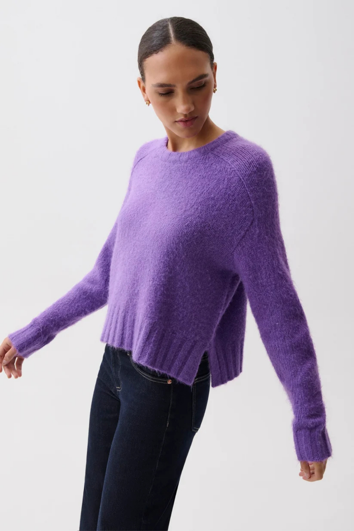 Adina Moonlit Violet Sweater
