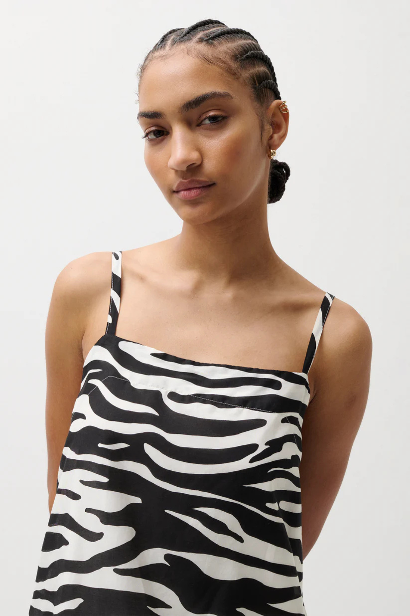 Misa Zebra Mini Dress