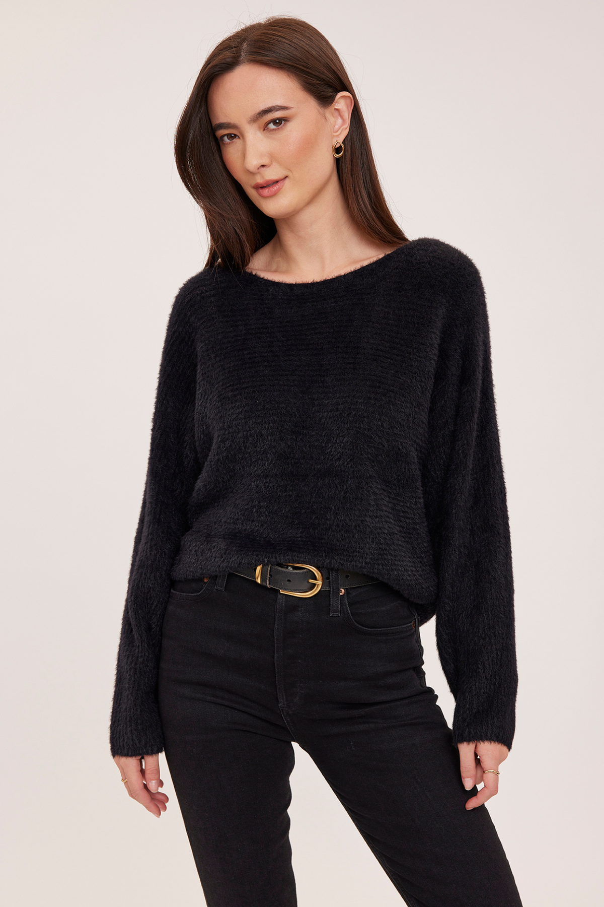 Mara Black Sweater