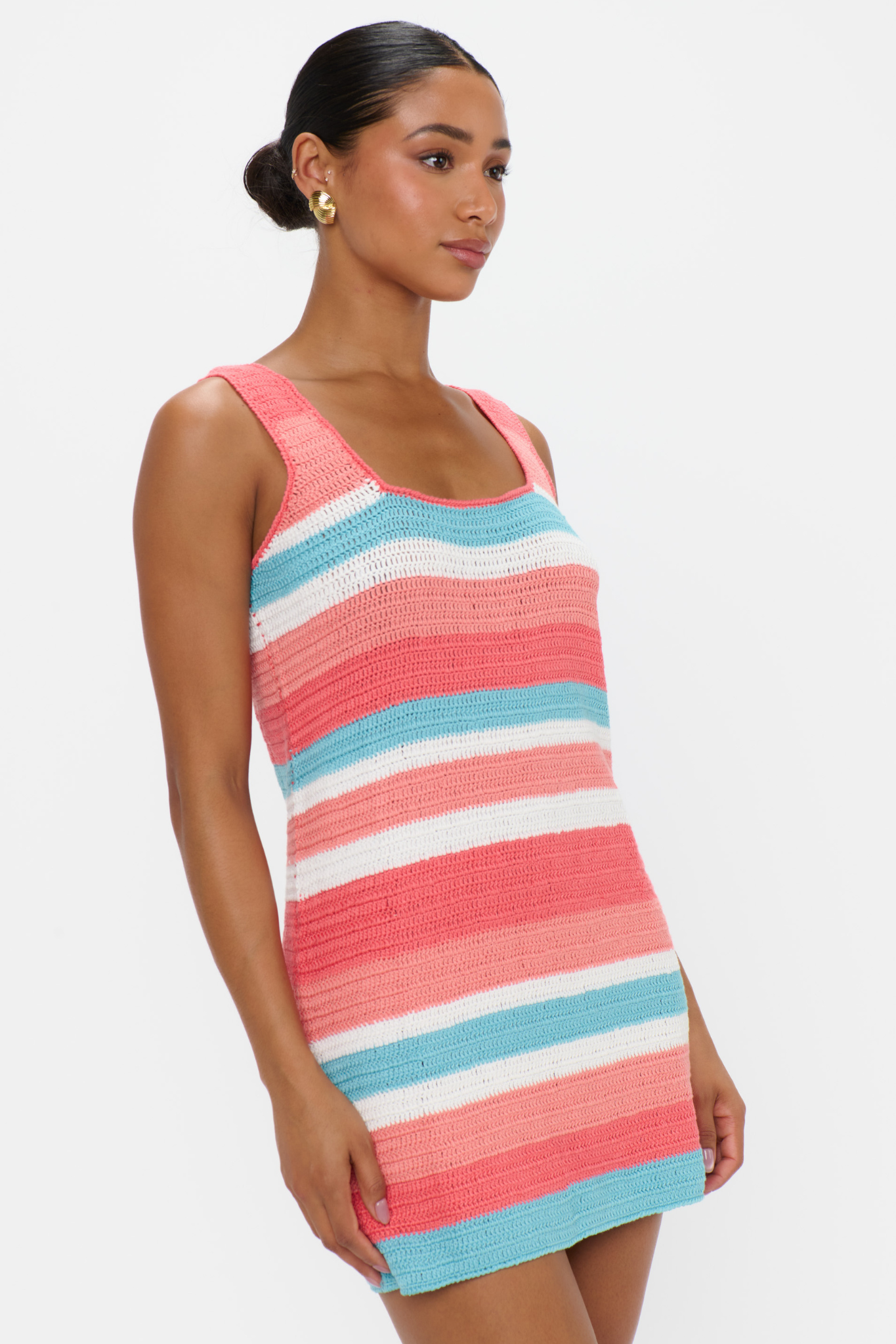 Day Trip Cabana Stripe Mini Dress