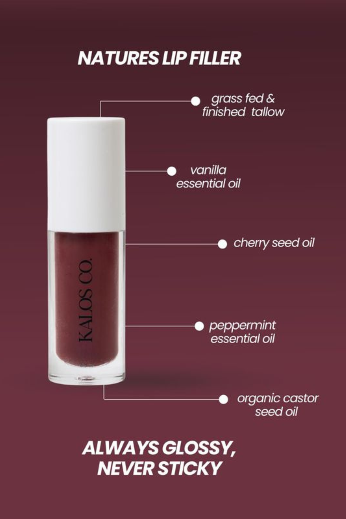 Mahogany Tinted Lip Oil