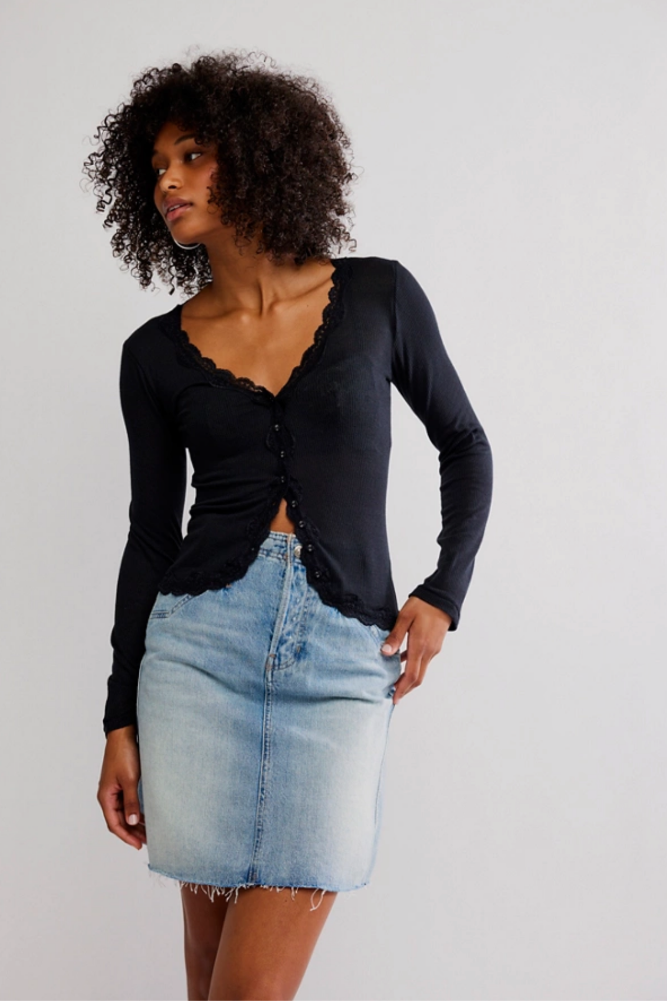 Big Love Black Cardi