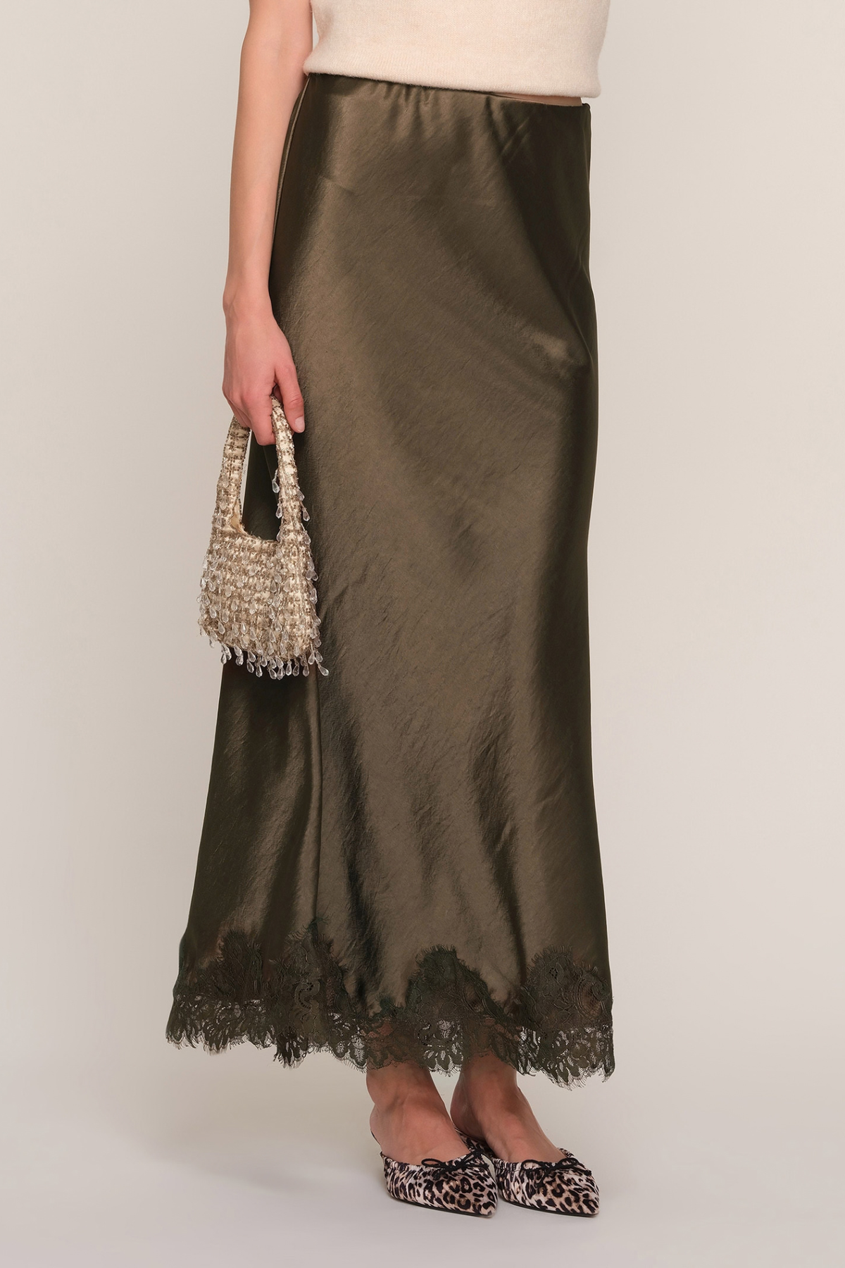 Mara Olive Skirt