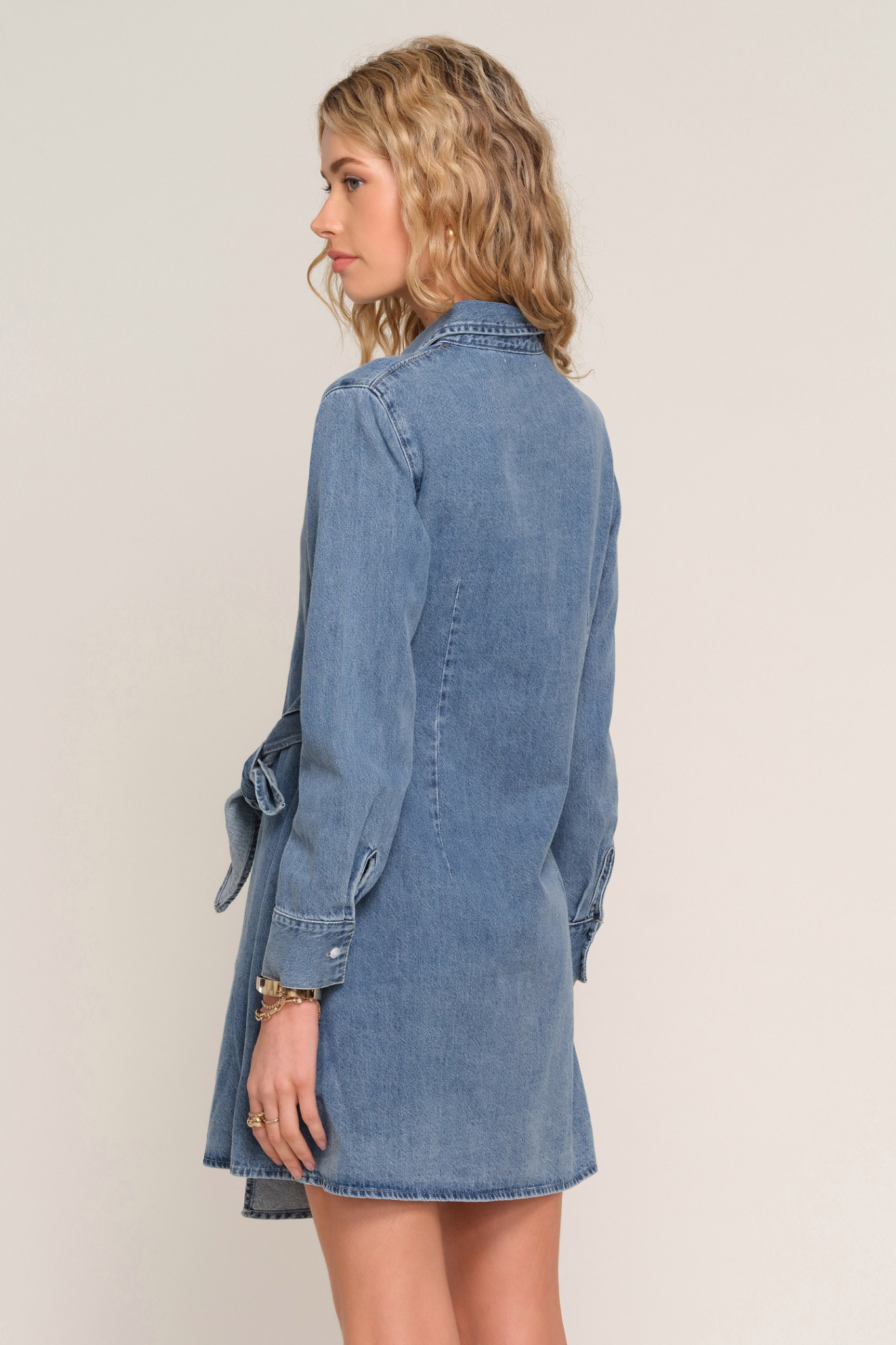 Fatima Denim Dress
