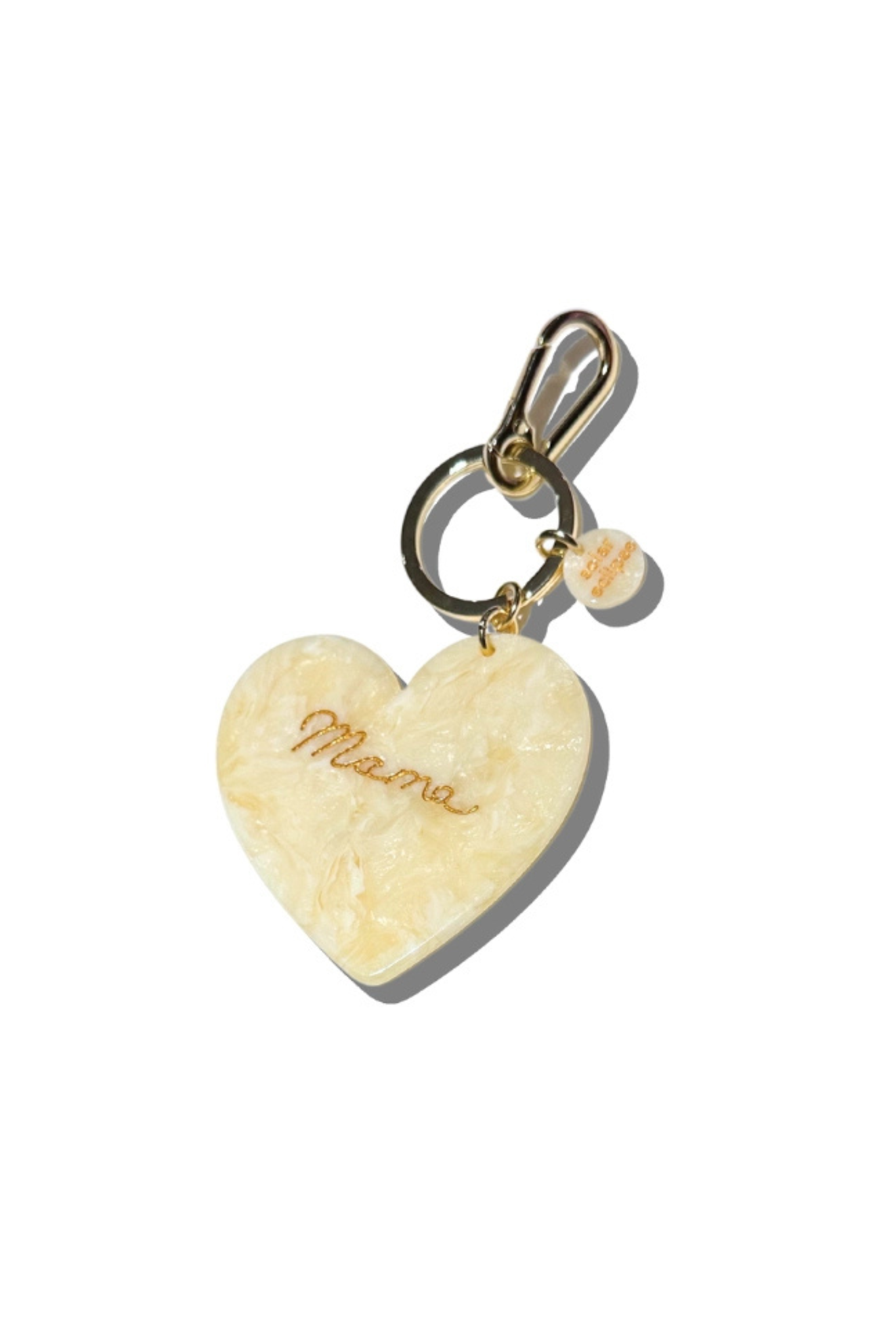 Mama Heart Bag Charm