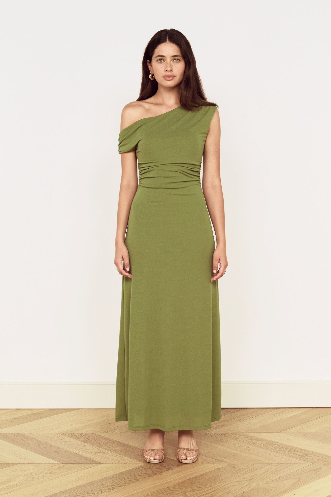 Aster Mesh Midi Dress
