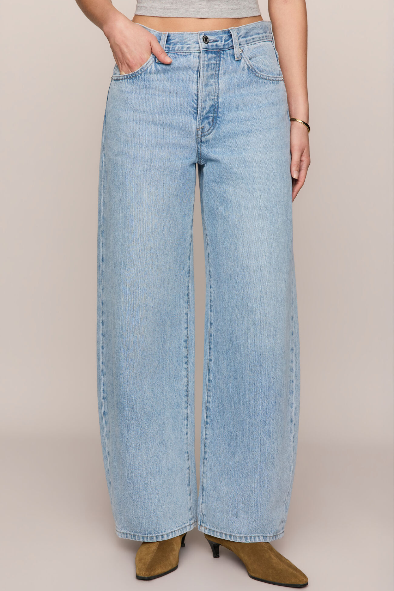 Show Off Indigo Bloom High Rise Bowed