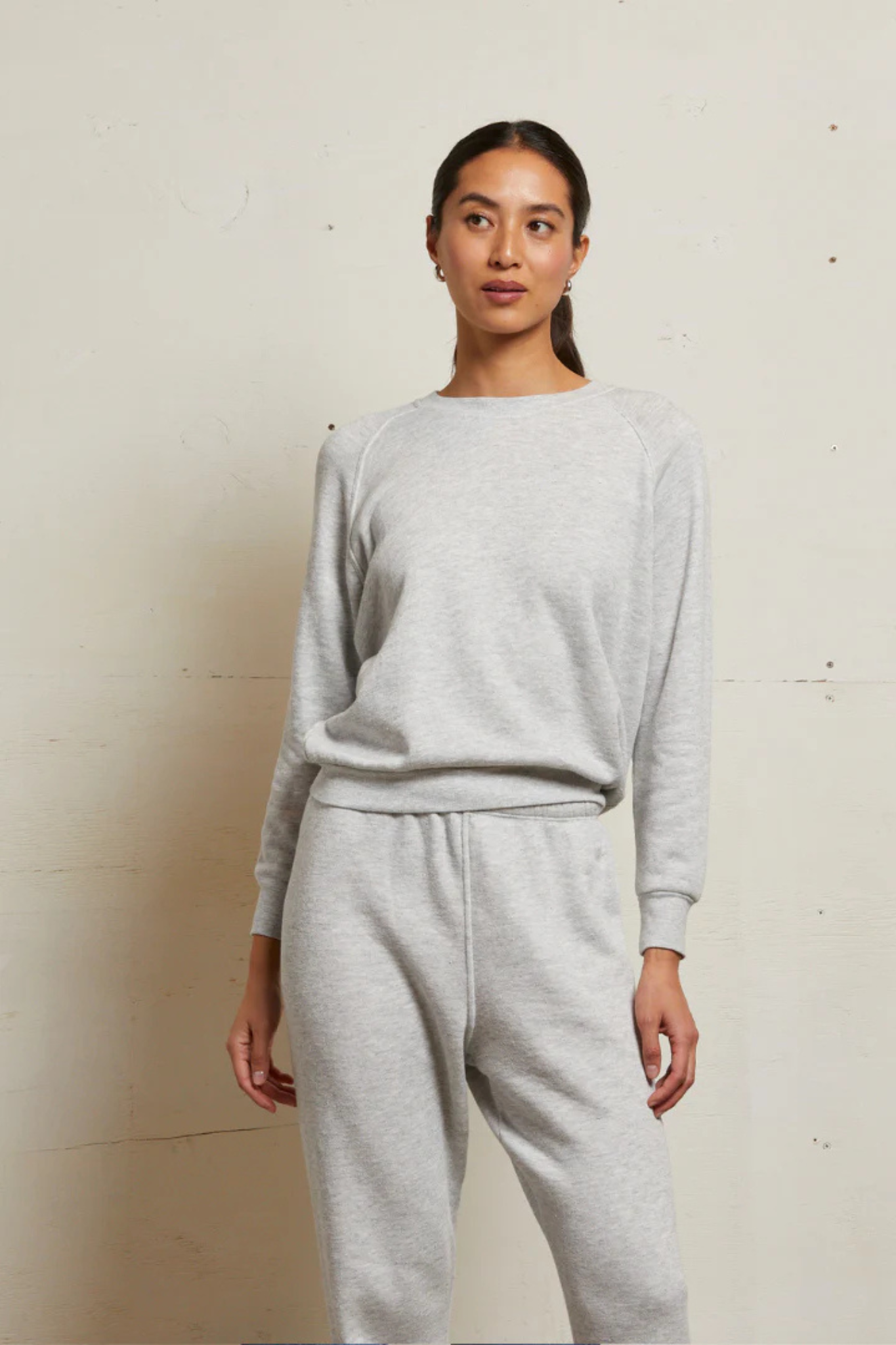 Lennon Ash Raglan Shrunken Sweatshirt