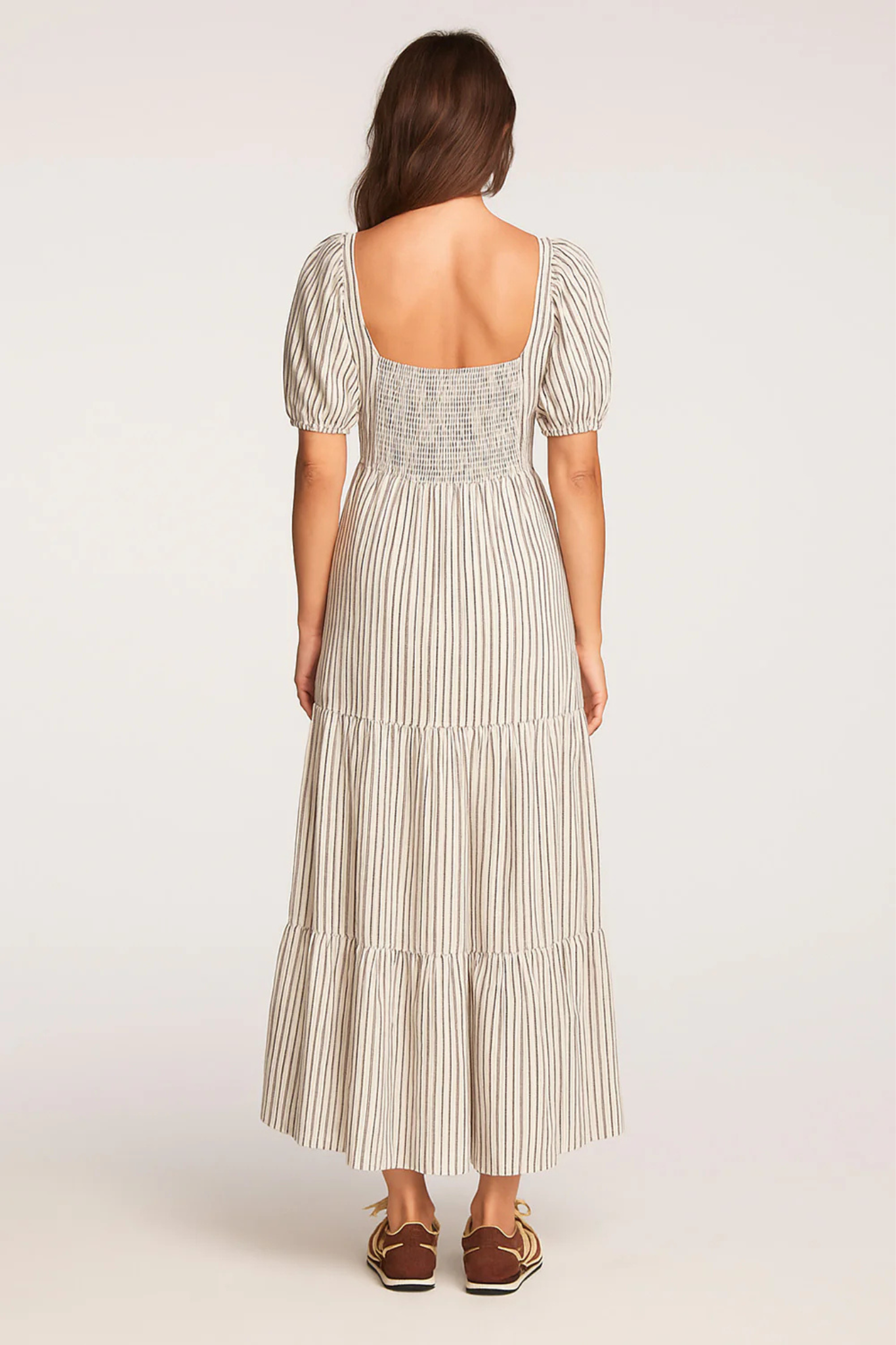 Zeppelin Striped Midi Dress