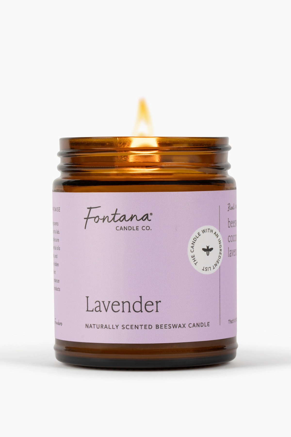 Lavender Candle Jar