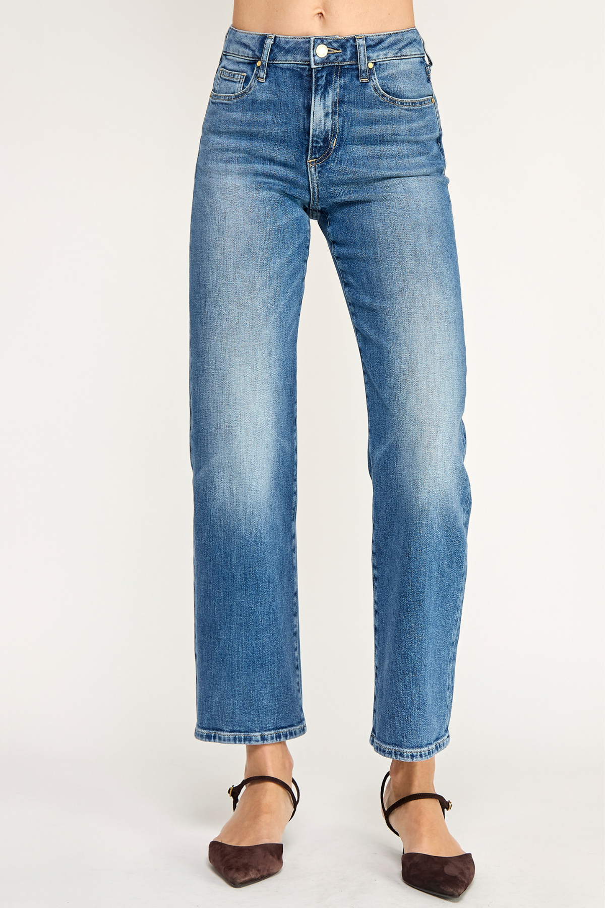 Zoey Bondi Mid Rise Straight