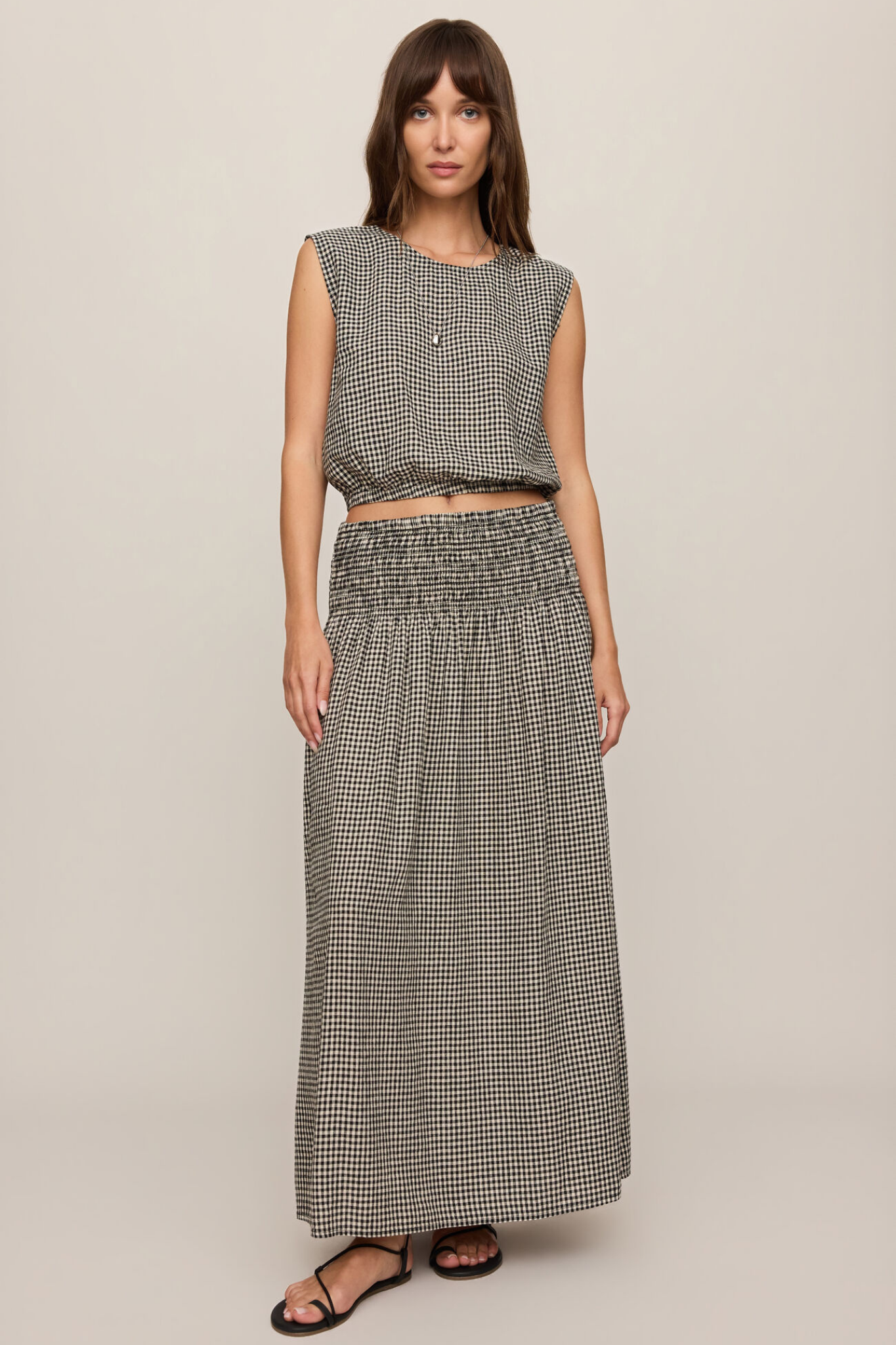 Merit Gingham Tank