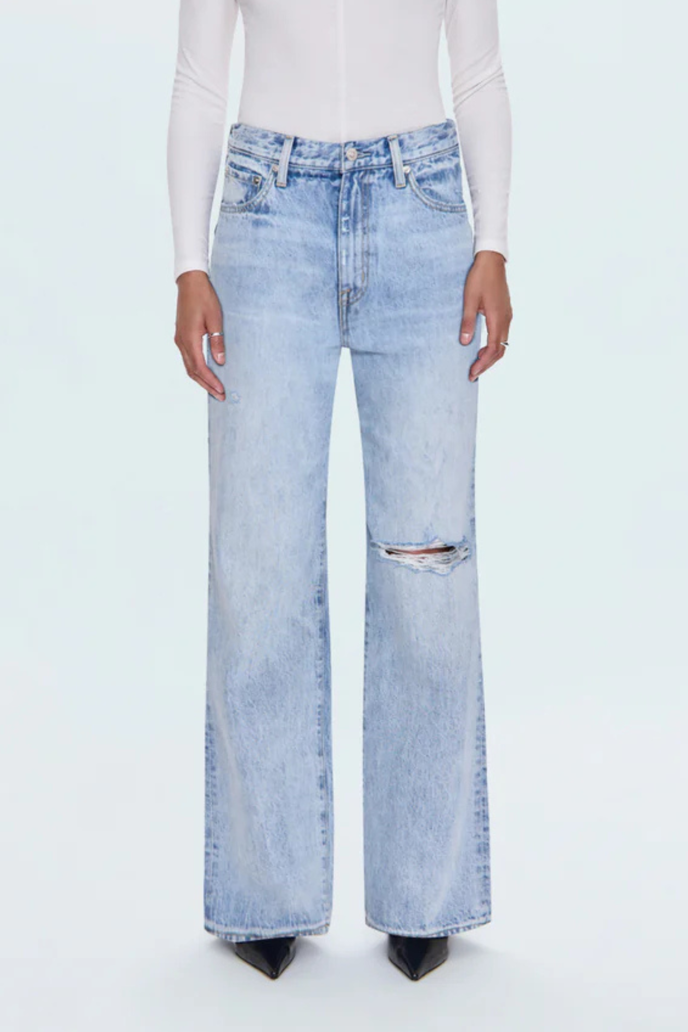 Hendrix Revel Distressed High Rise Baggy