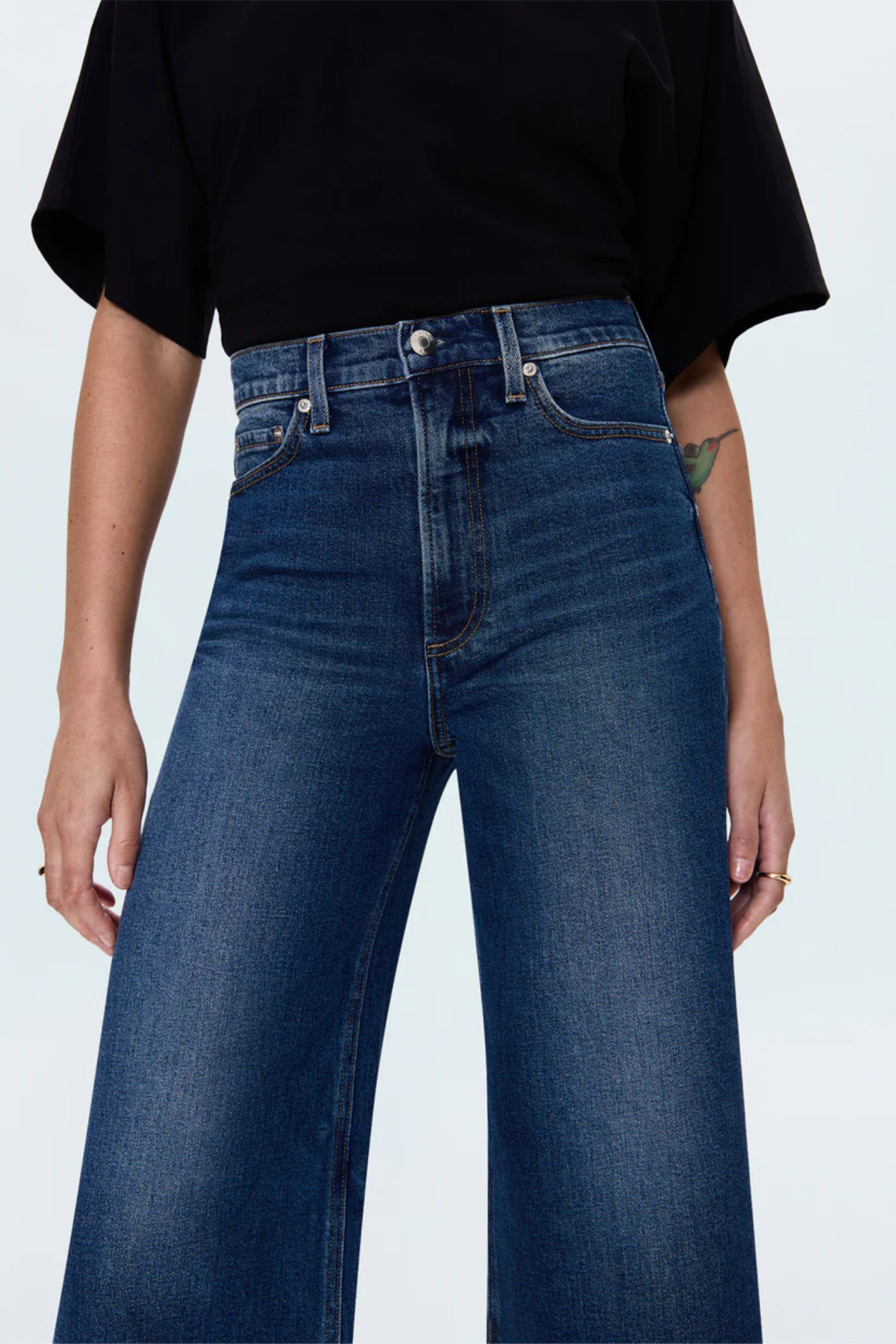 Lana Broadway High Rise Crop Wide Leg