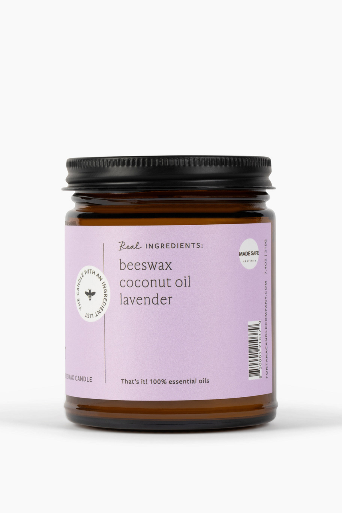 Lavender Candle Jar