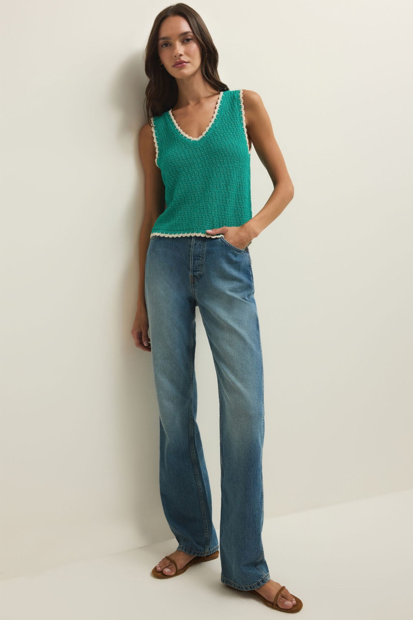 Yessenia La Palma Whipstitch Tank