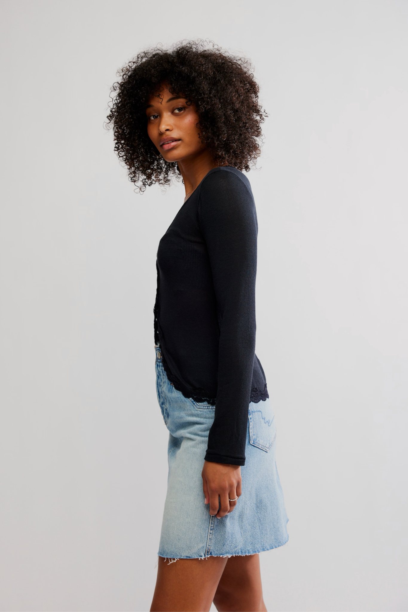 Big Love Black Cardi