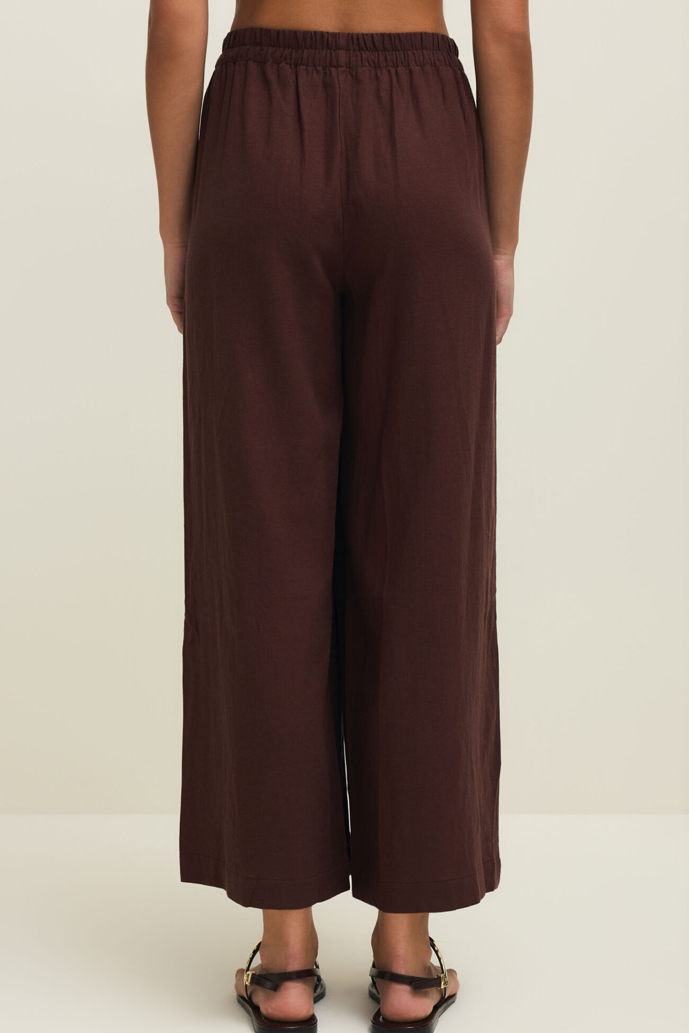 Scout Chocolate Linen Pant
