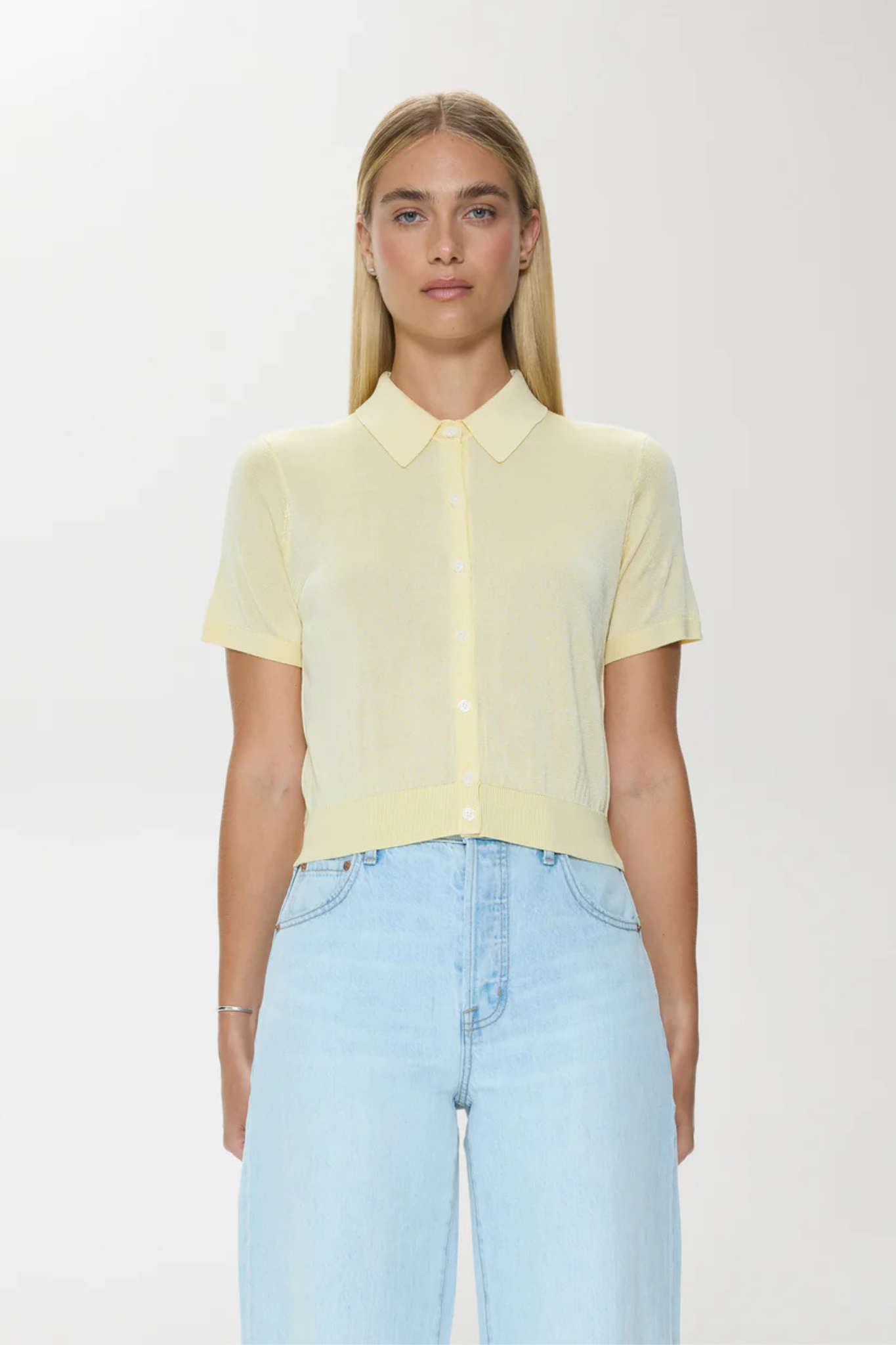 Lucca Pale Yellow Top