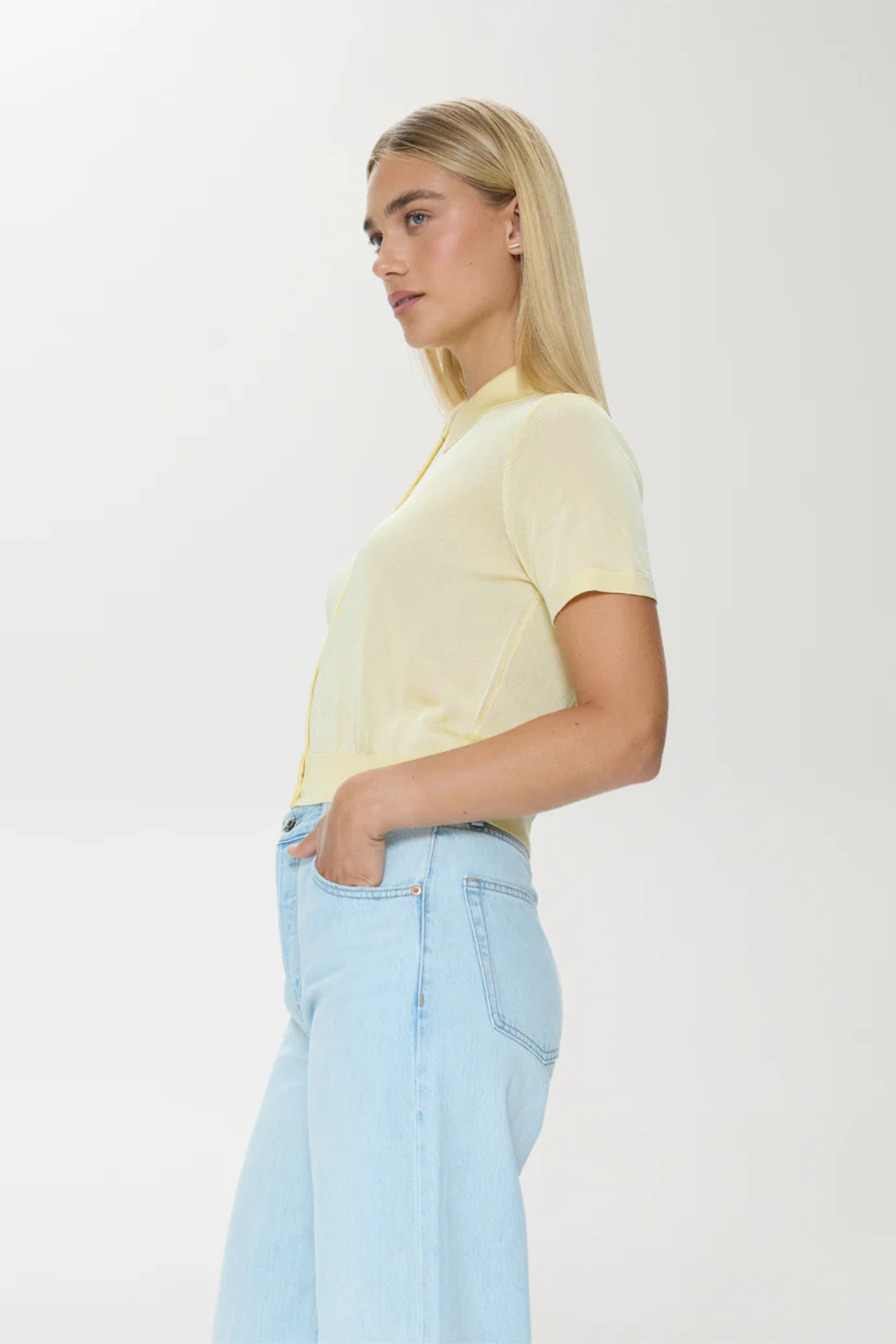 Lucca Pale Yellow Top