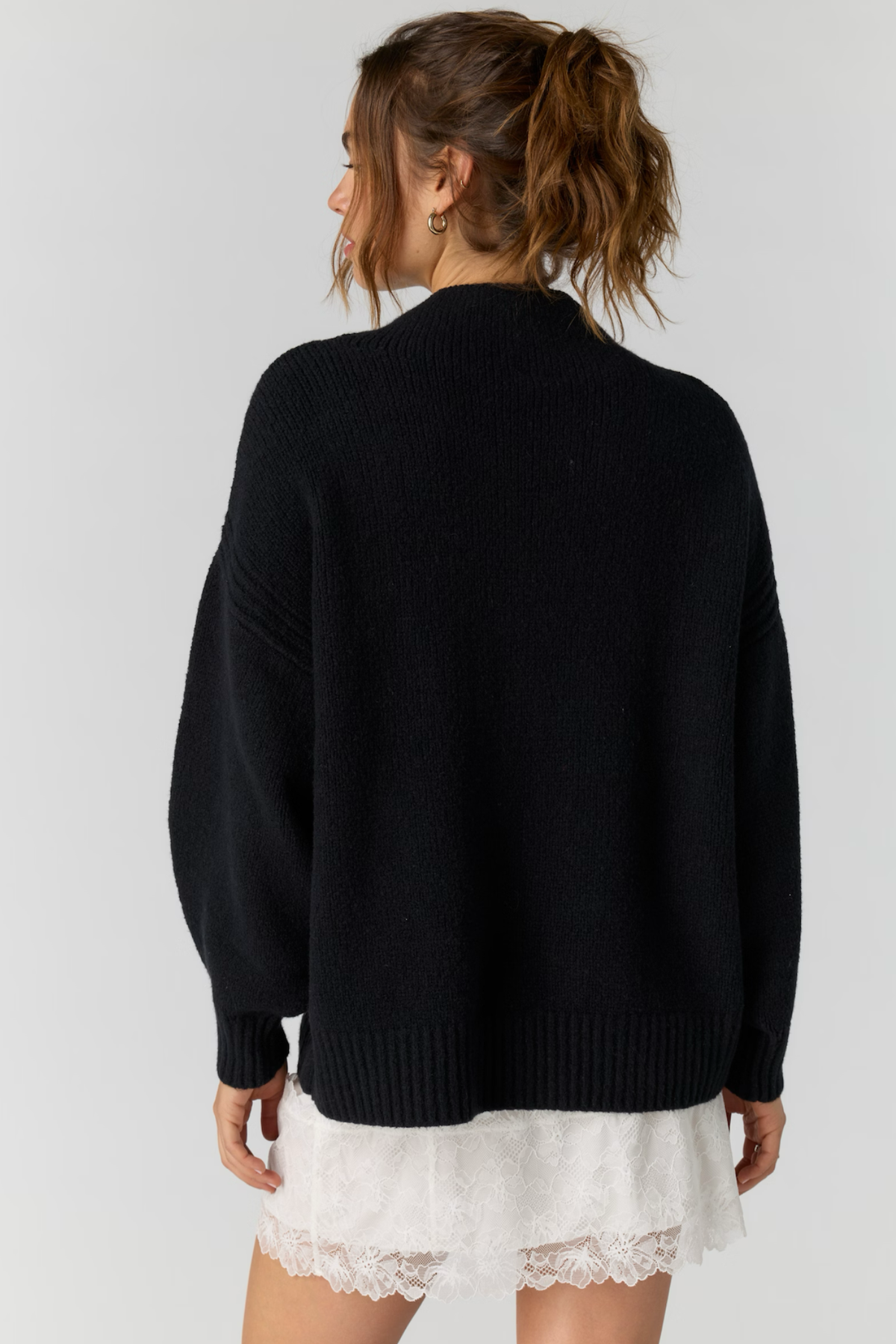 Beaumont Black Tunic Sweater