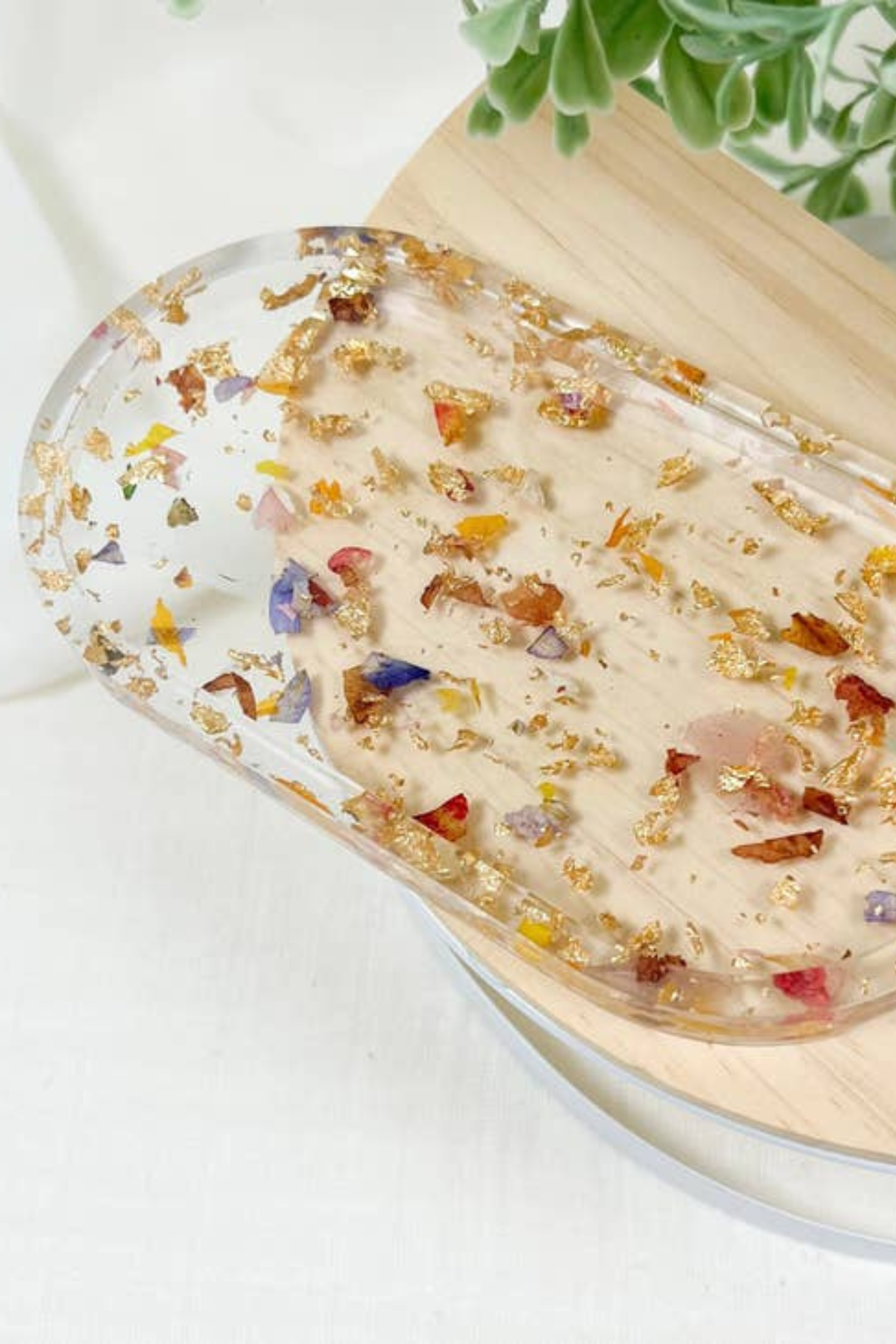 Mixed Petals Trinket Tray