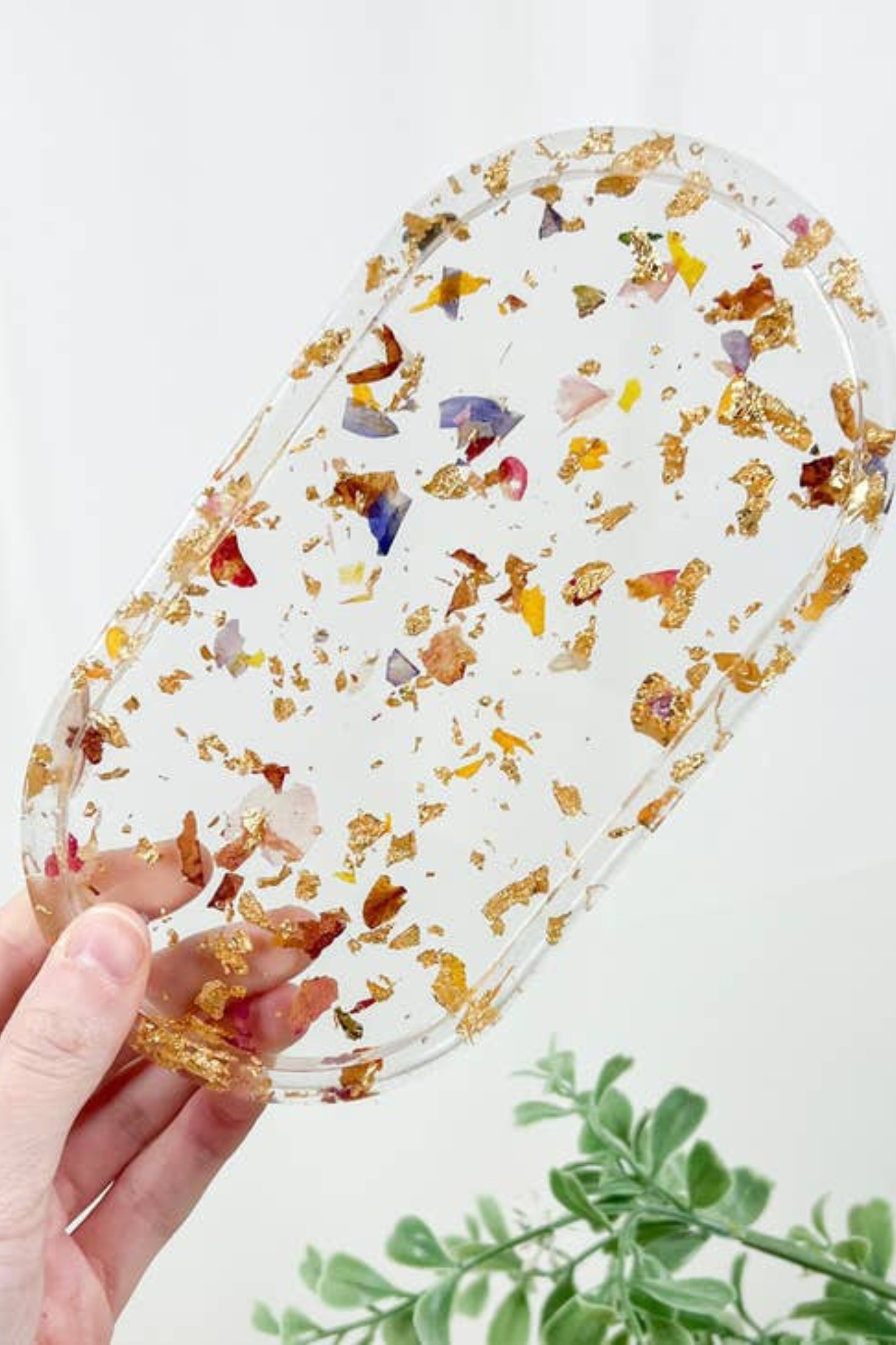 Mixed Petals Trinket Tray