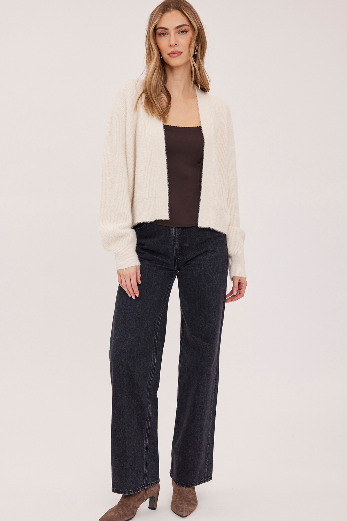 Theodora Cream Cardigan