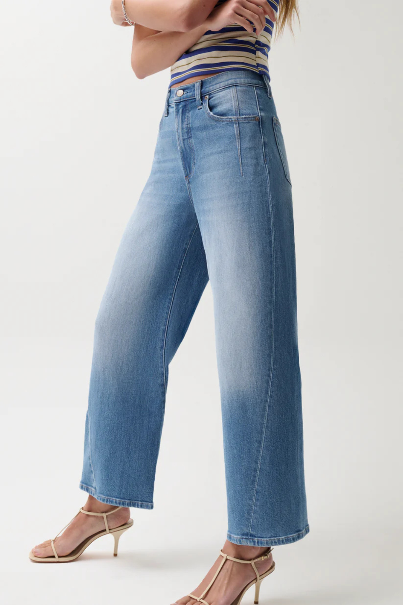 Kyra Hidden Gem High Rise Bowed Ankle