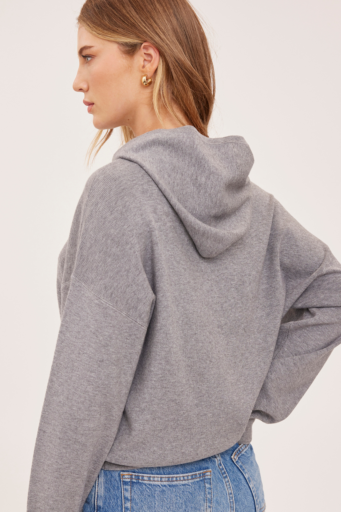 Grayson Heather Grey Hoodie