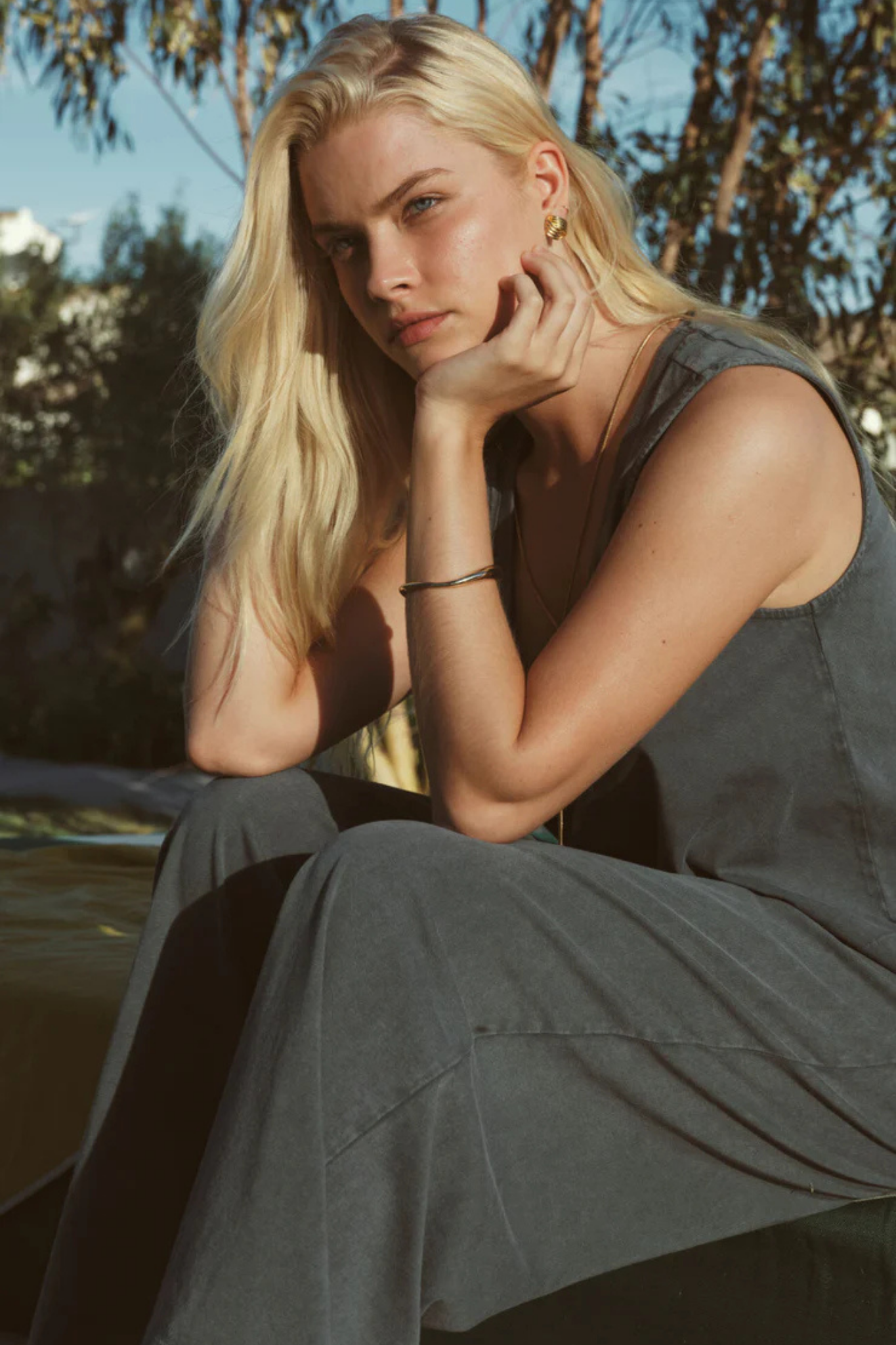 Sloane Emerald Cove V-Neck Tank