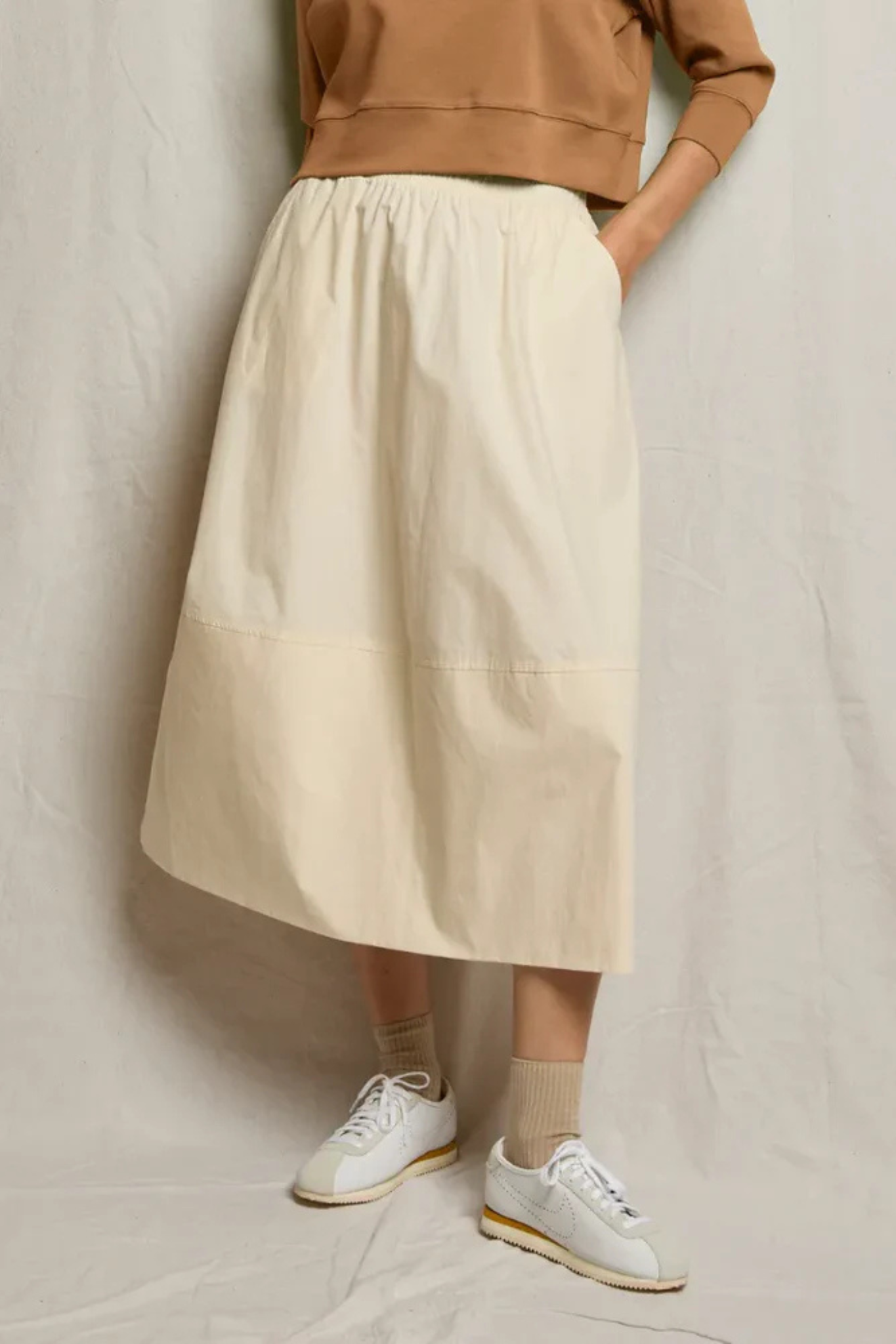 Minka Sugar Poplin Skirt