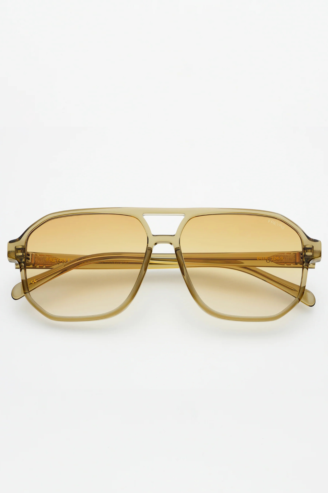 Billie Olive Acetate Aviator Sunglasses