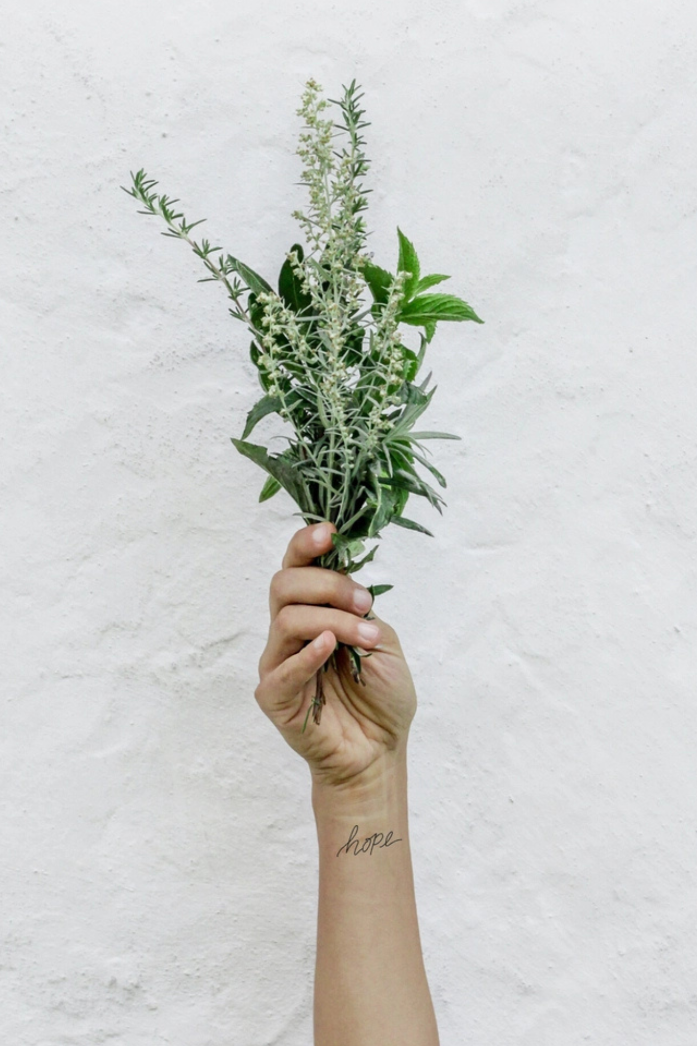 Hope Calligraphy Temp Tattoo