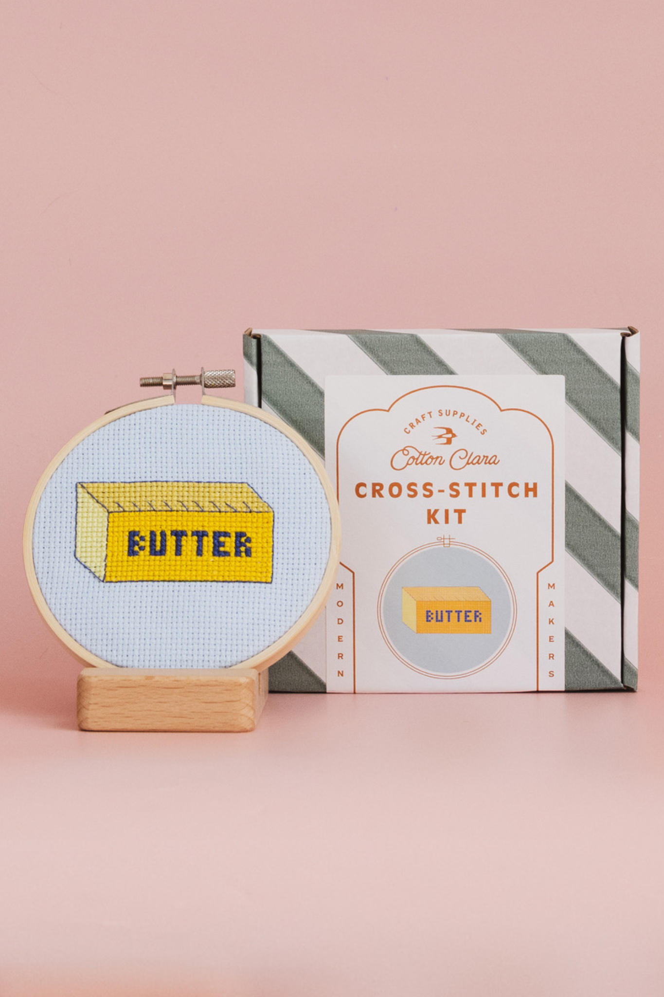 Butter Cross Stitch Kit