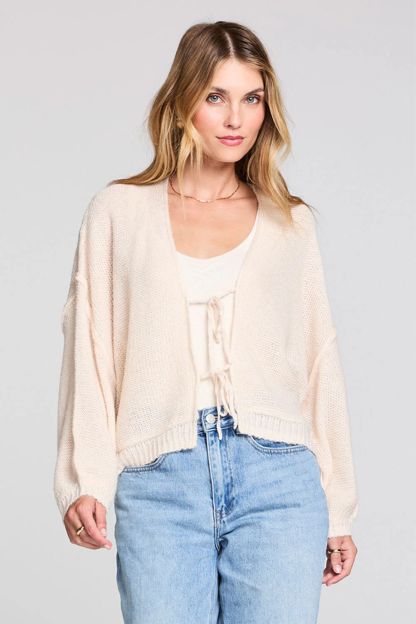 Kiah Natural Cardigan