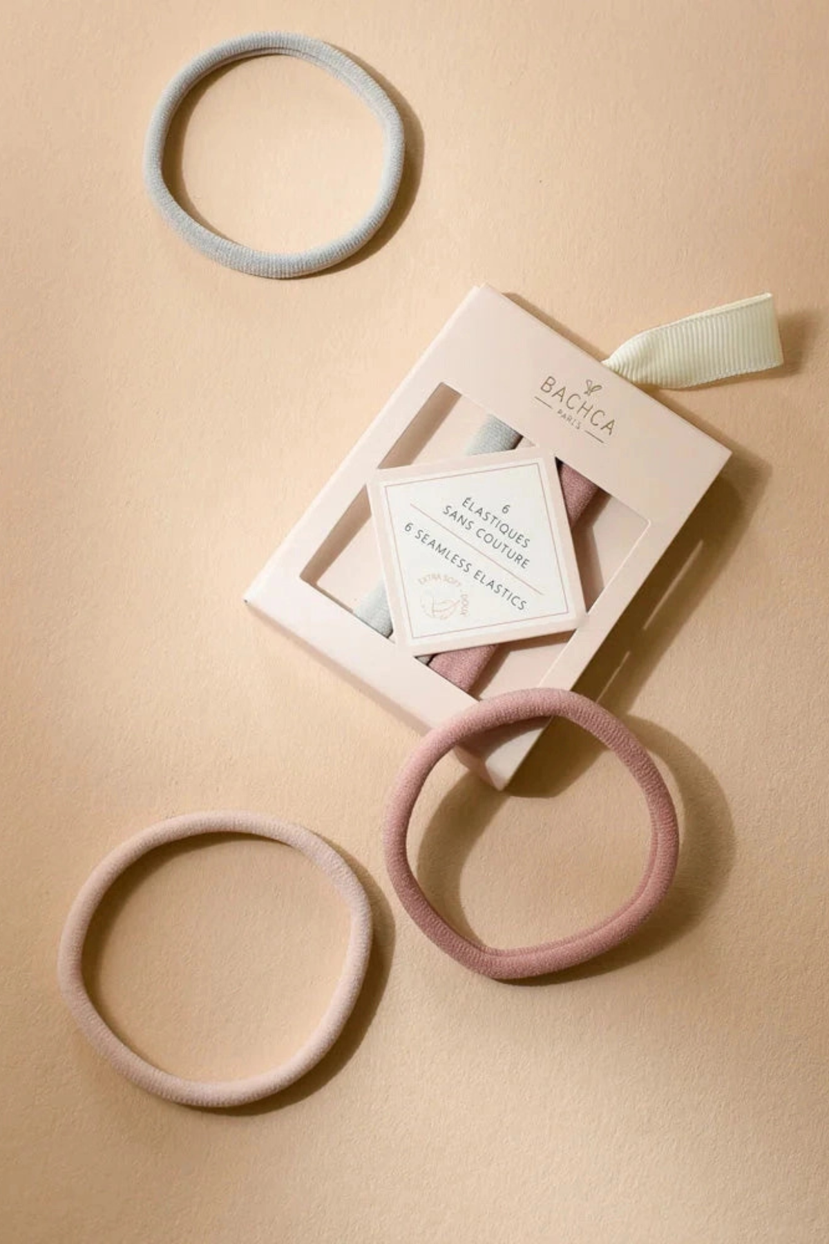 Pastel Gentle Seamless Hair Ties