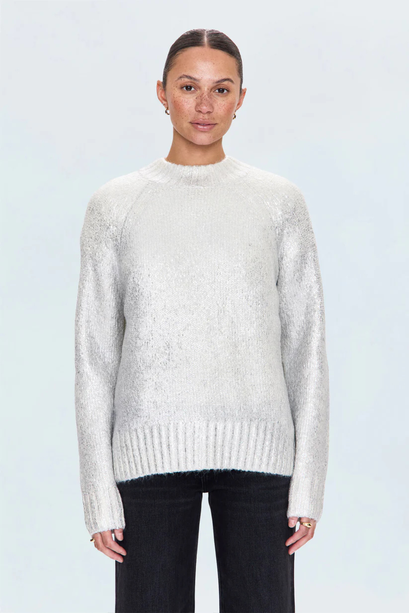 Ilana Silver Frost Sweater