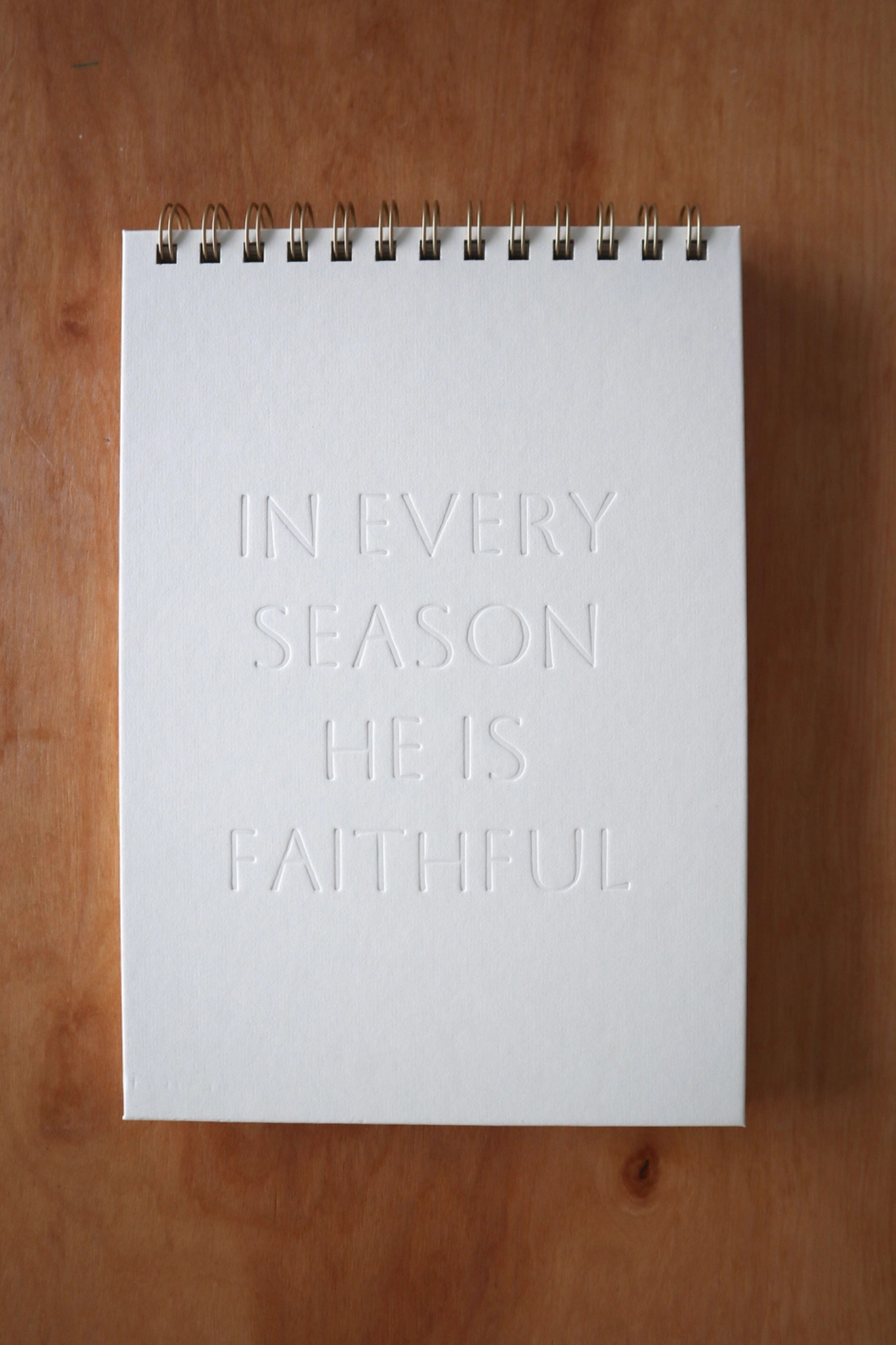 In Every Season Notebook