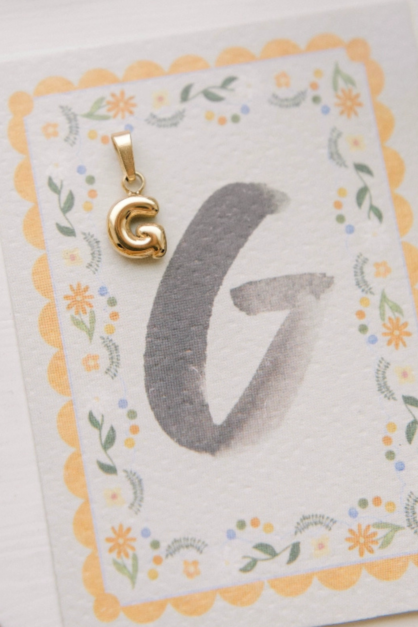 G - Letter Charm