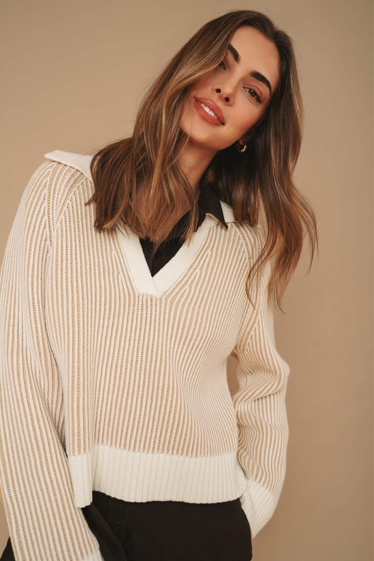 Xander Cream Sweater