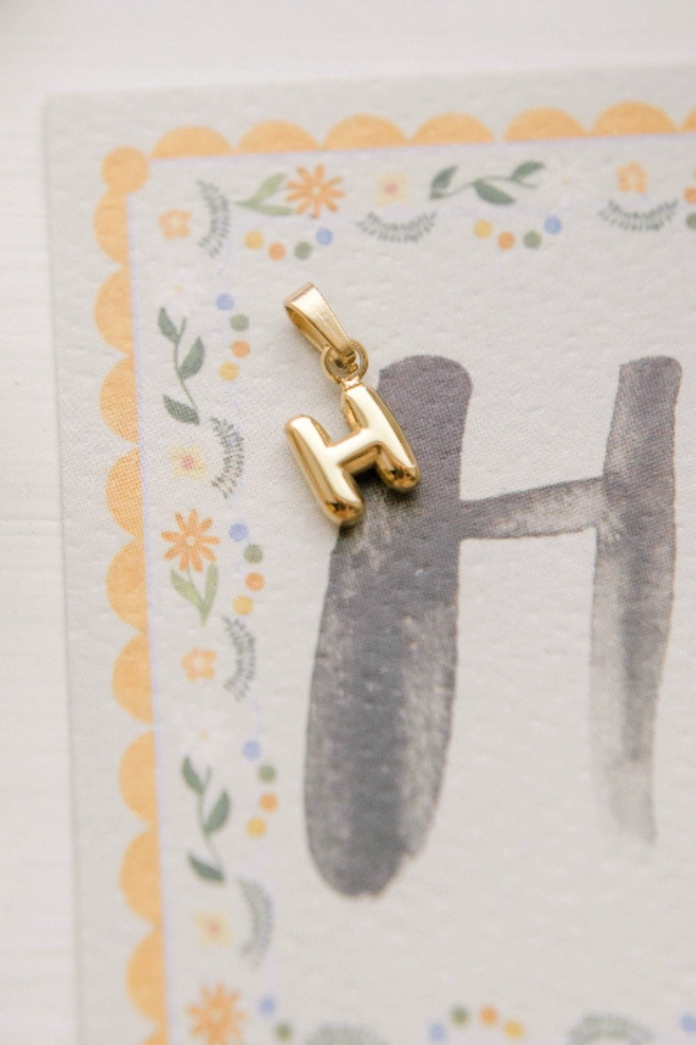 H - Letter Charm