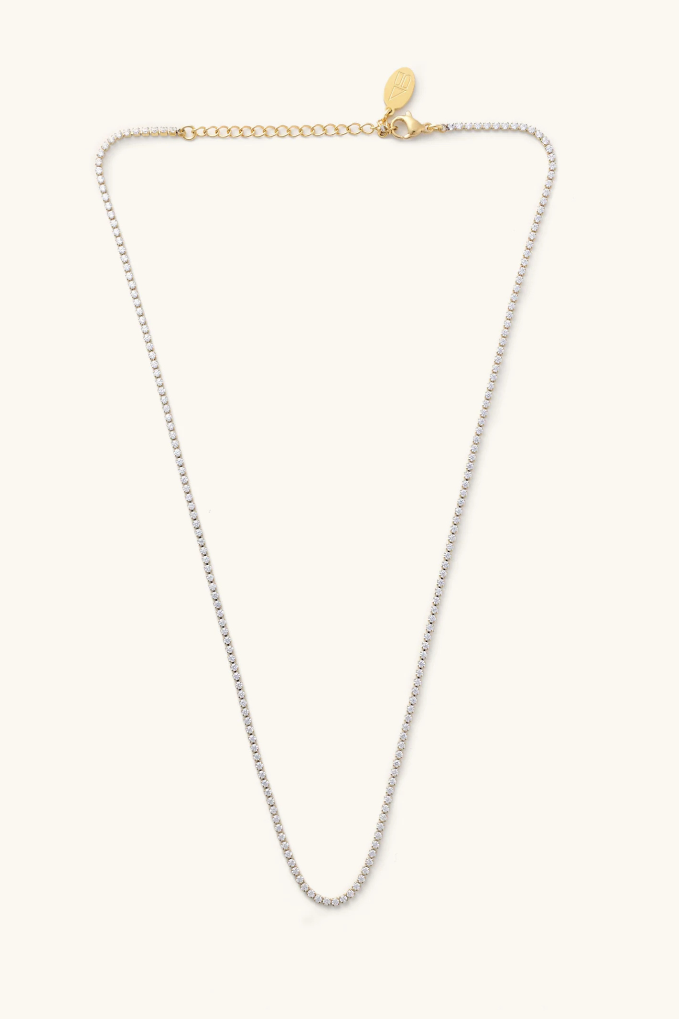 Micro Tennis Necklace