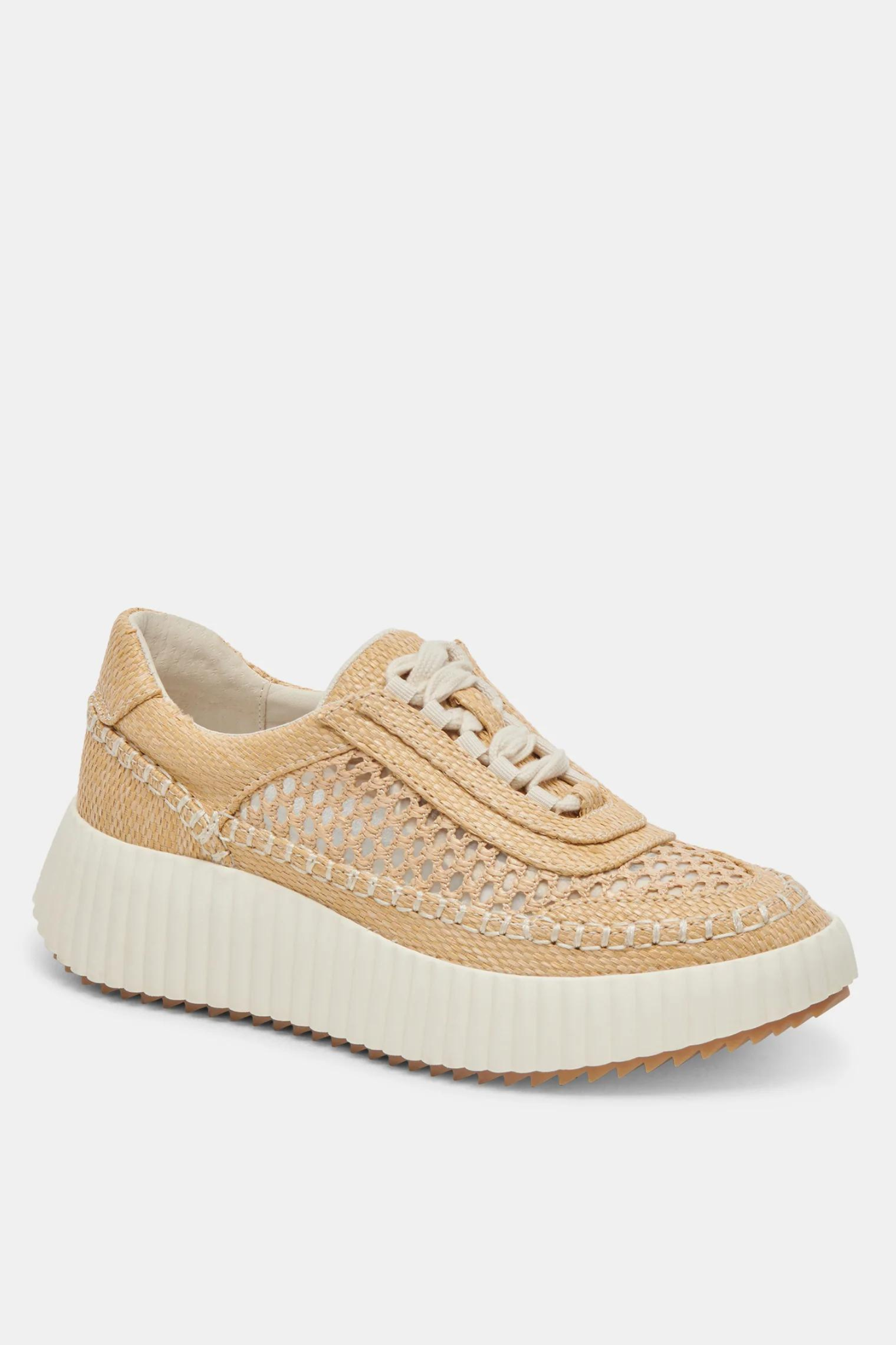 Dolen Natural Raffia Sneaker