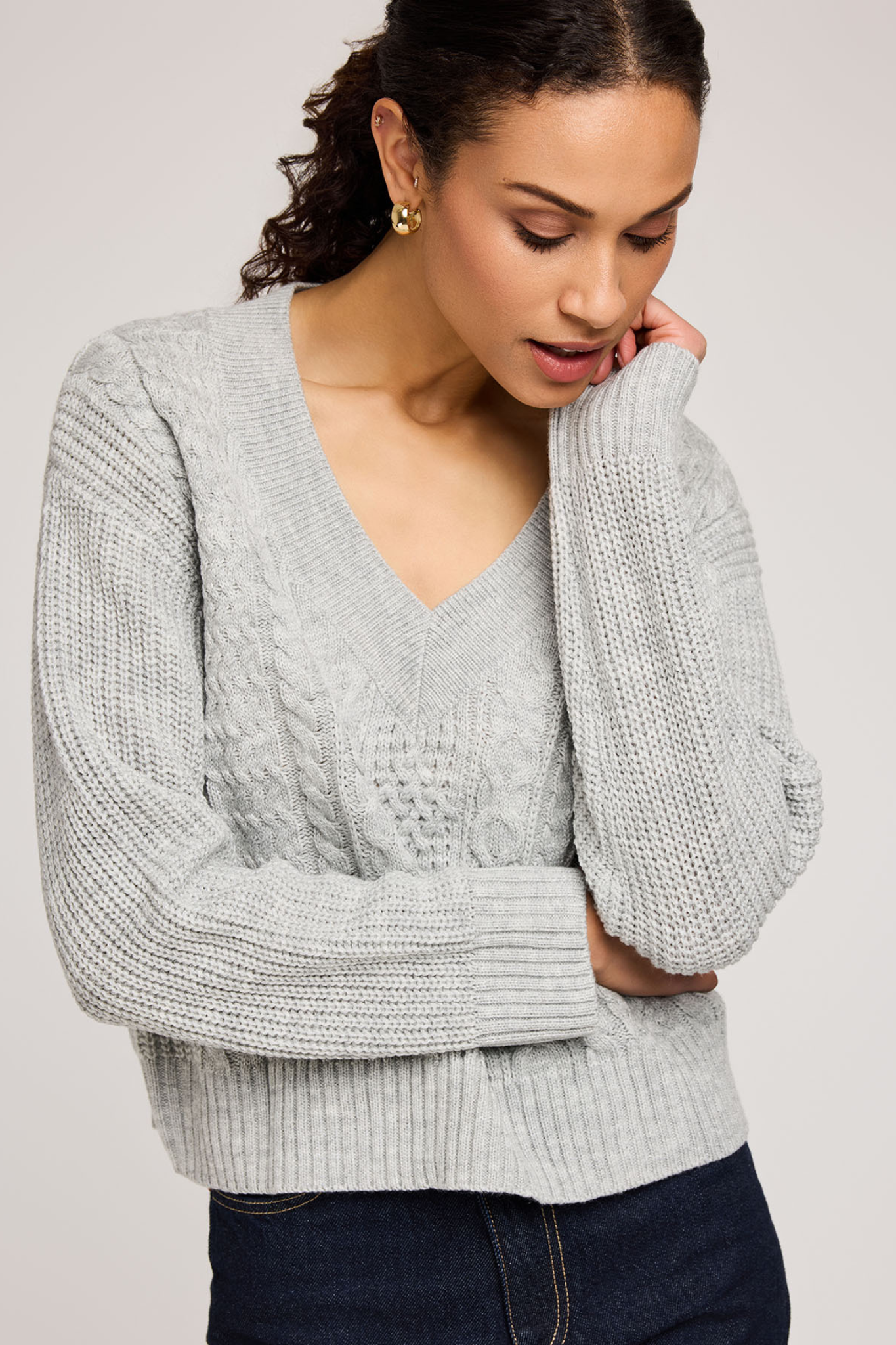 Marcie Heather Ash Sweater